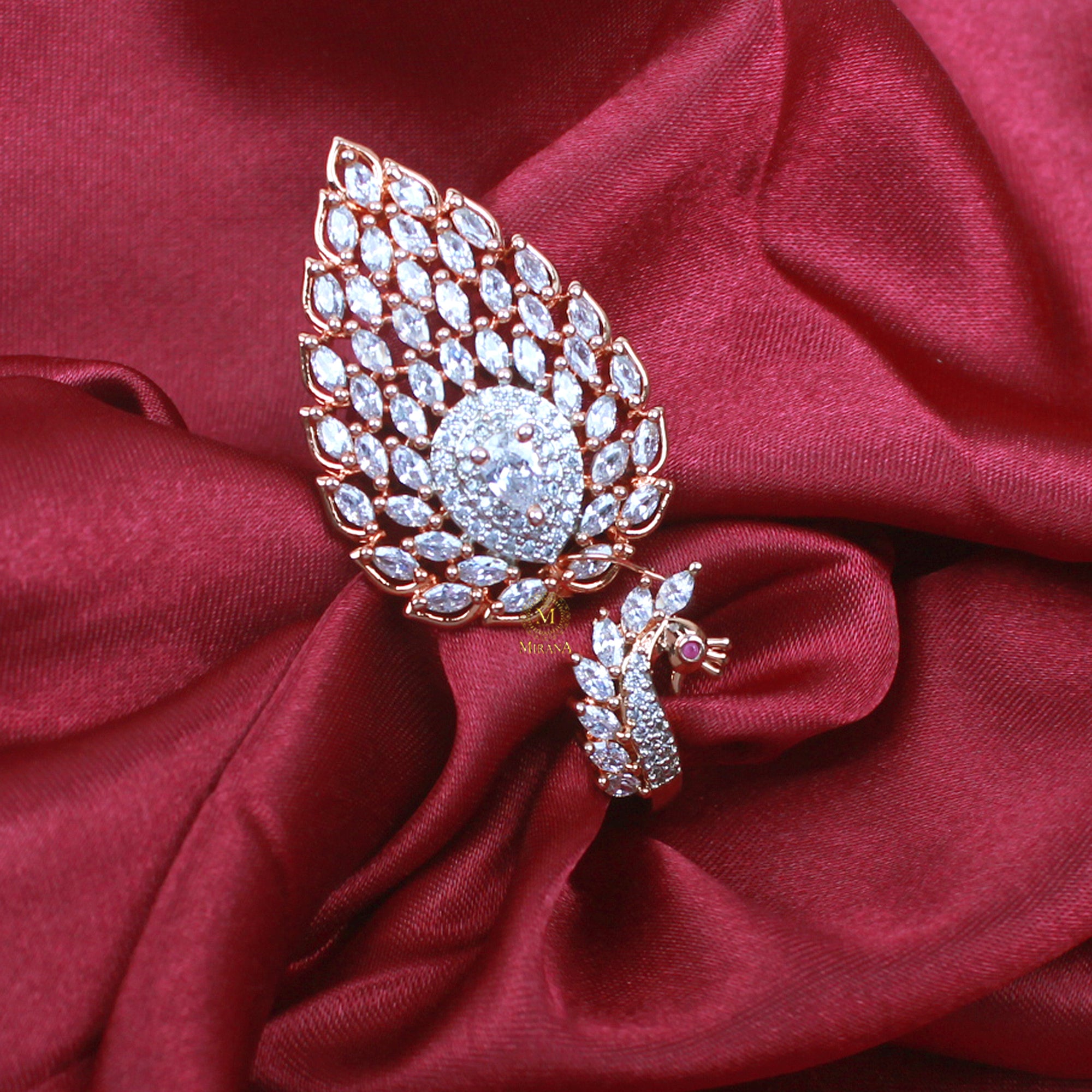 Jaylie CZ Designer Ring