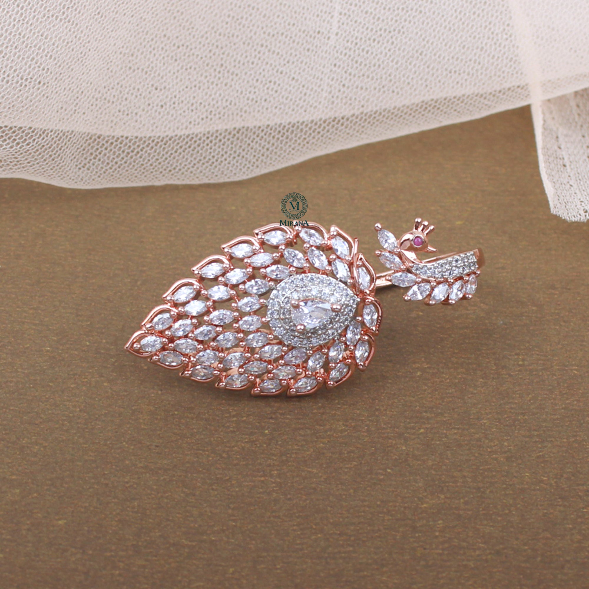 Jaylie CZ Designer Ring