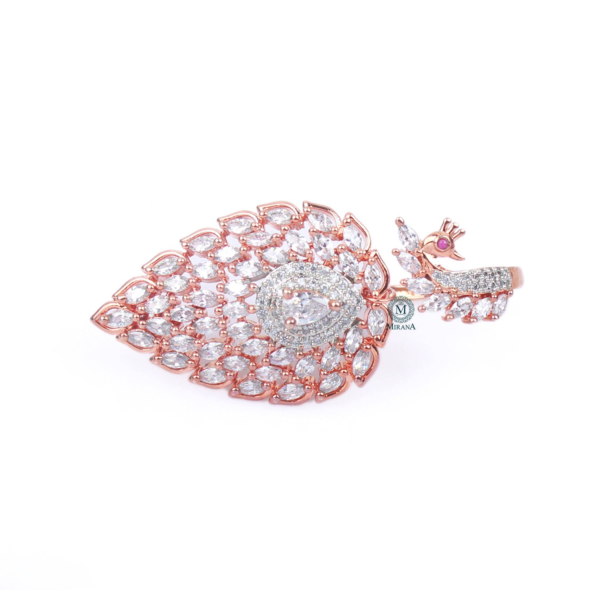 Jaylie CZ Designer Ring