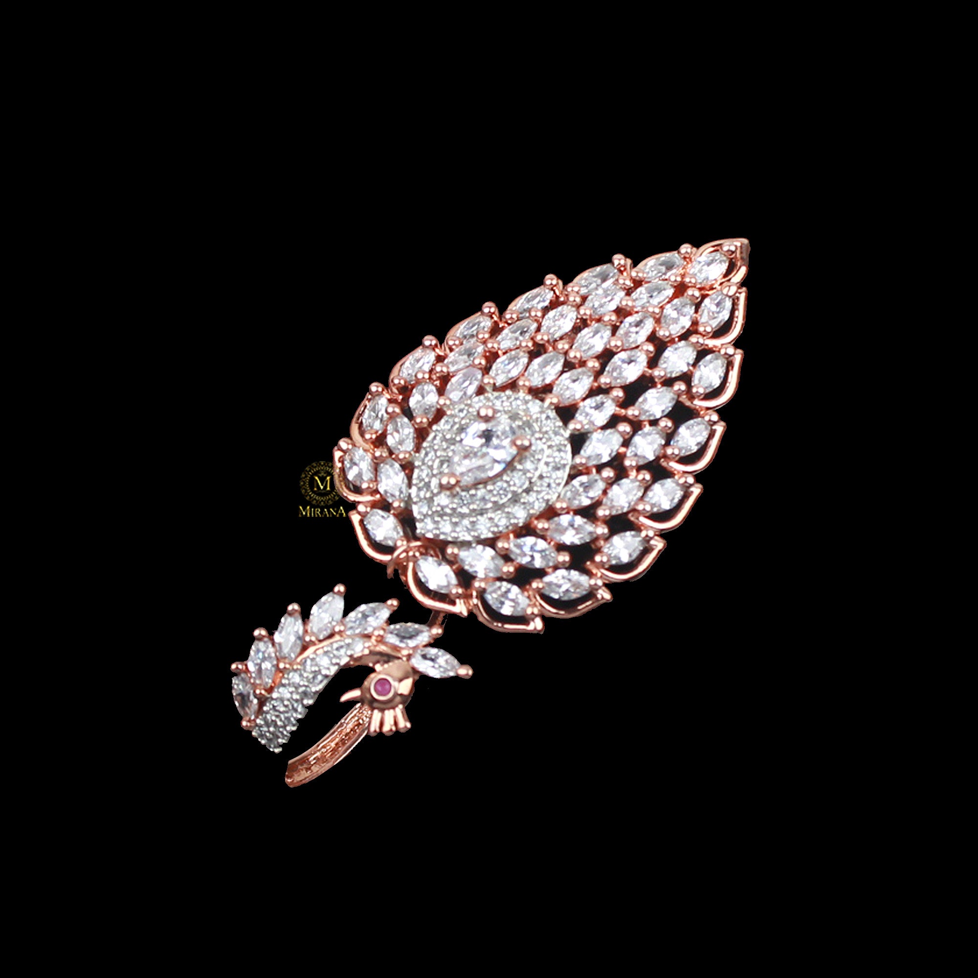 Jaylie CZ Designer Ring