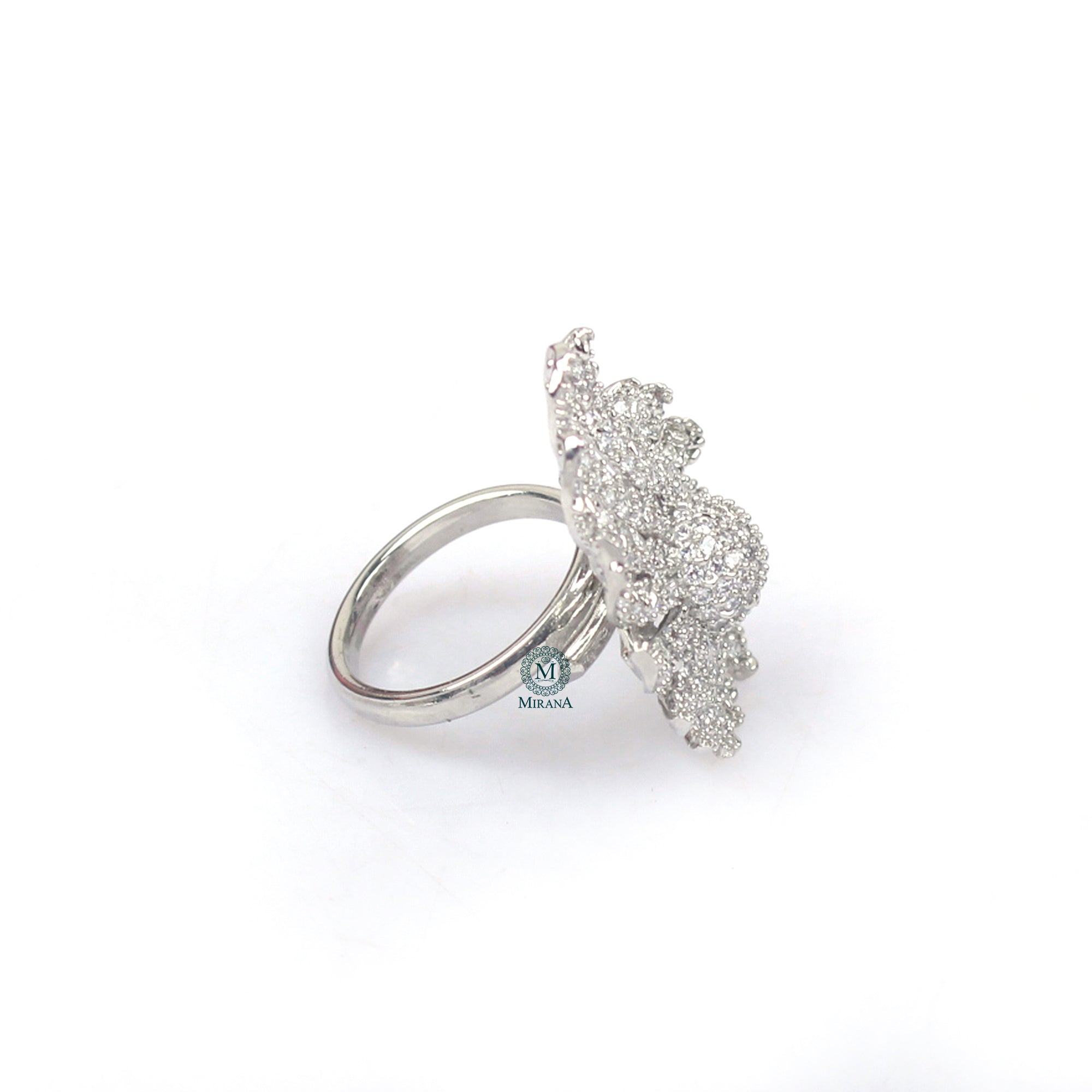 Elara CZ Designer Ring
