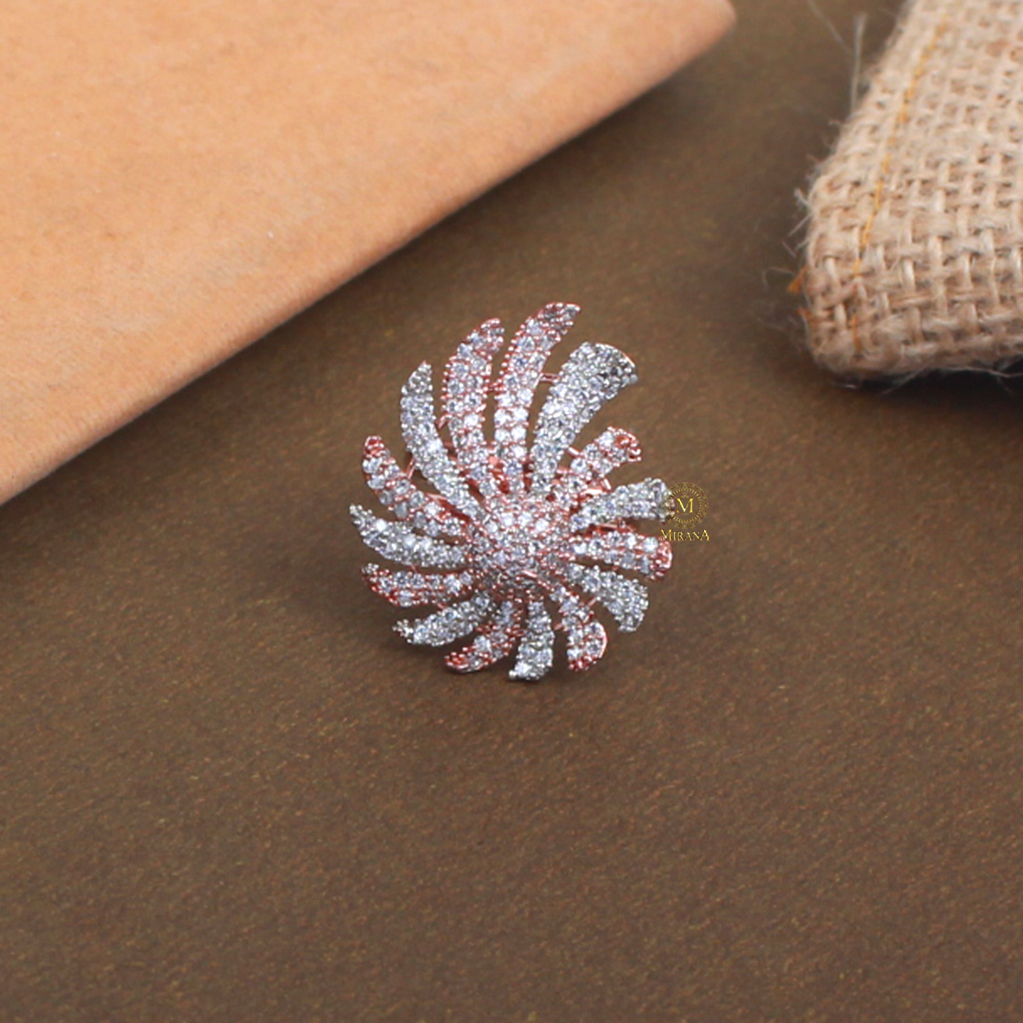 Elara CZ Designer Ring