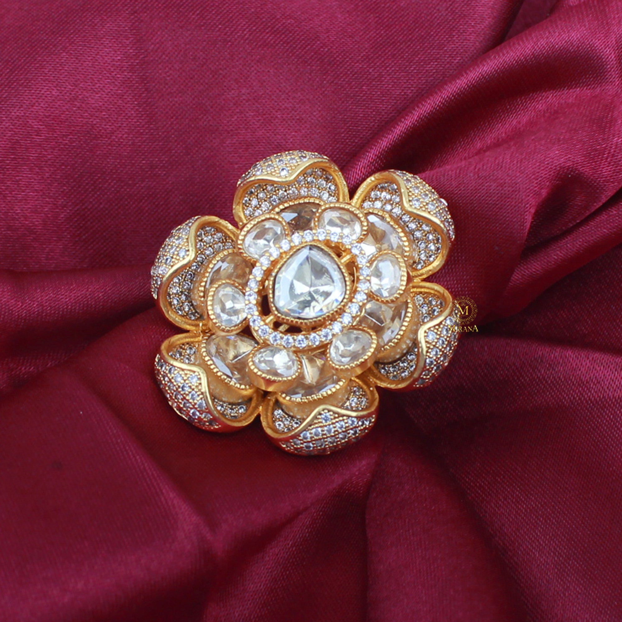 Mishti Moissanite Designer Ring