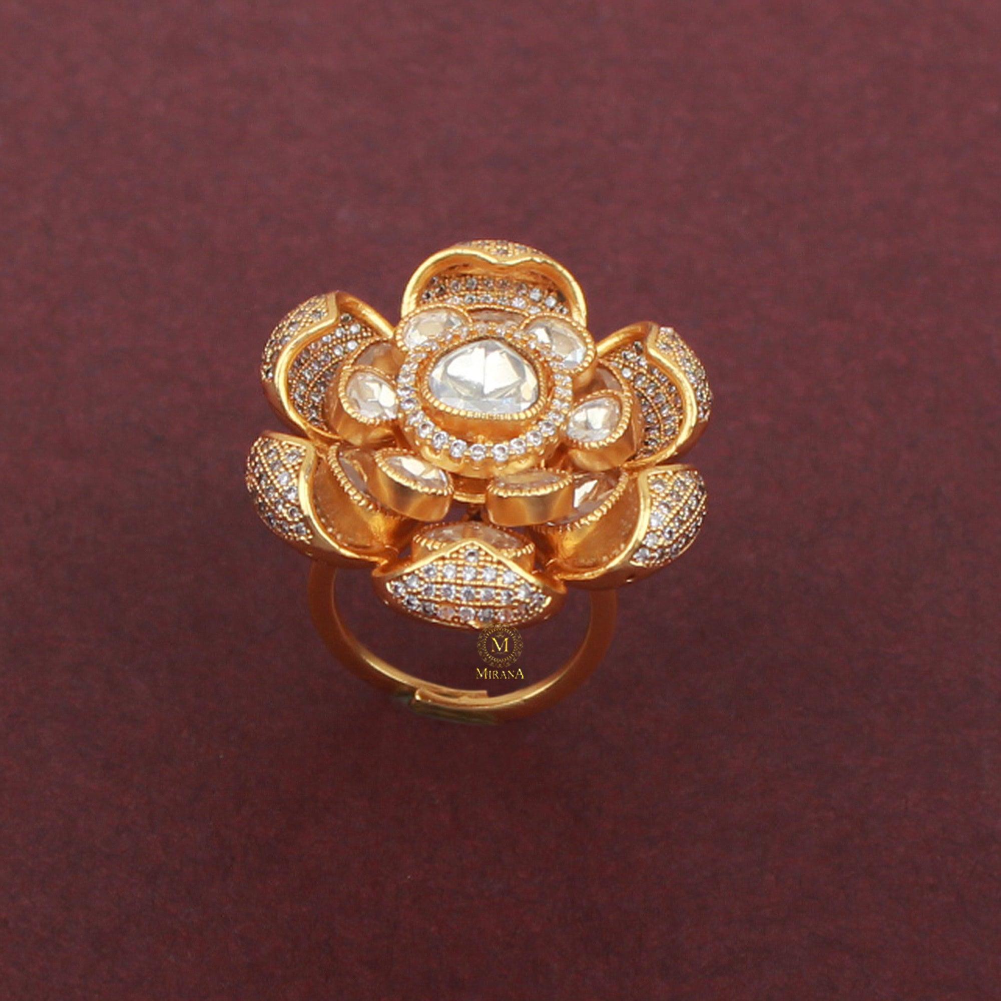 Mishti Moissanite Designer Ring