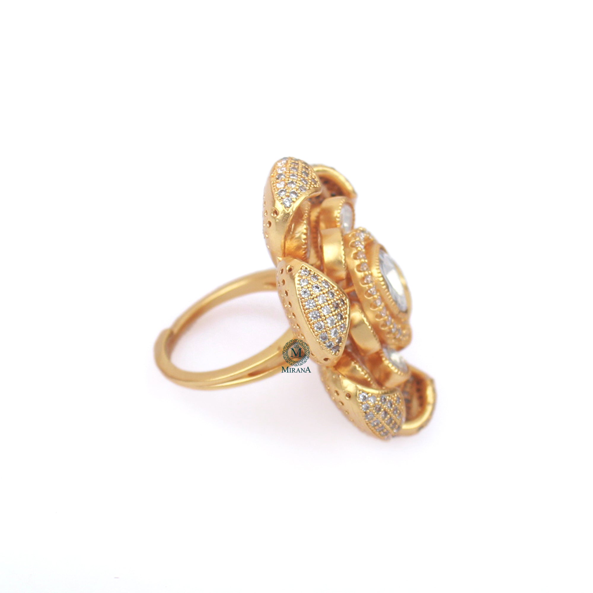 Mishti Moissanite Designer Ring