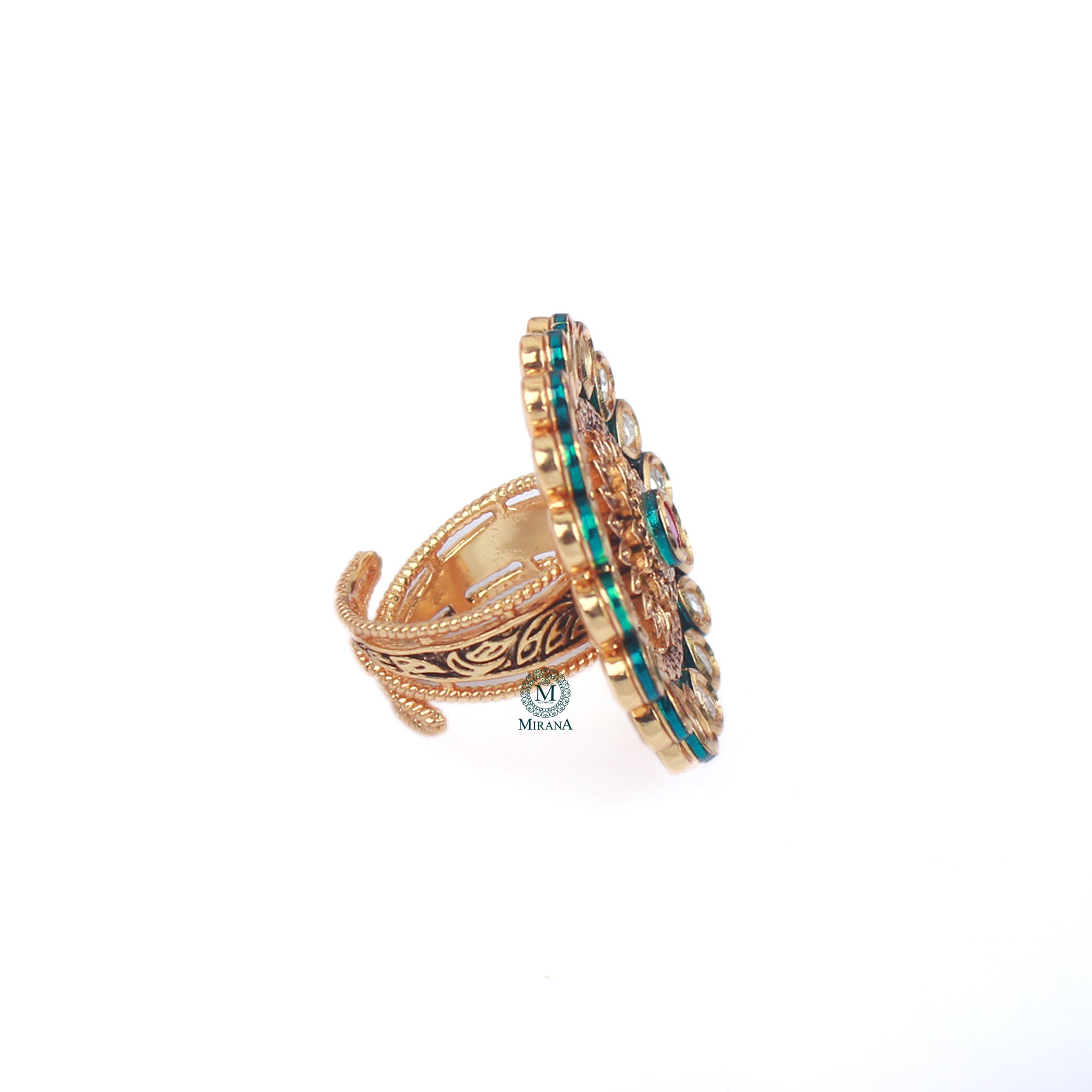 Divya Polki Designer Ring