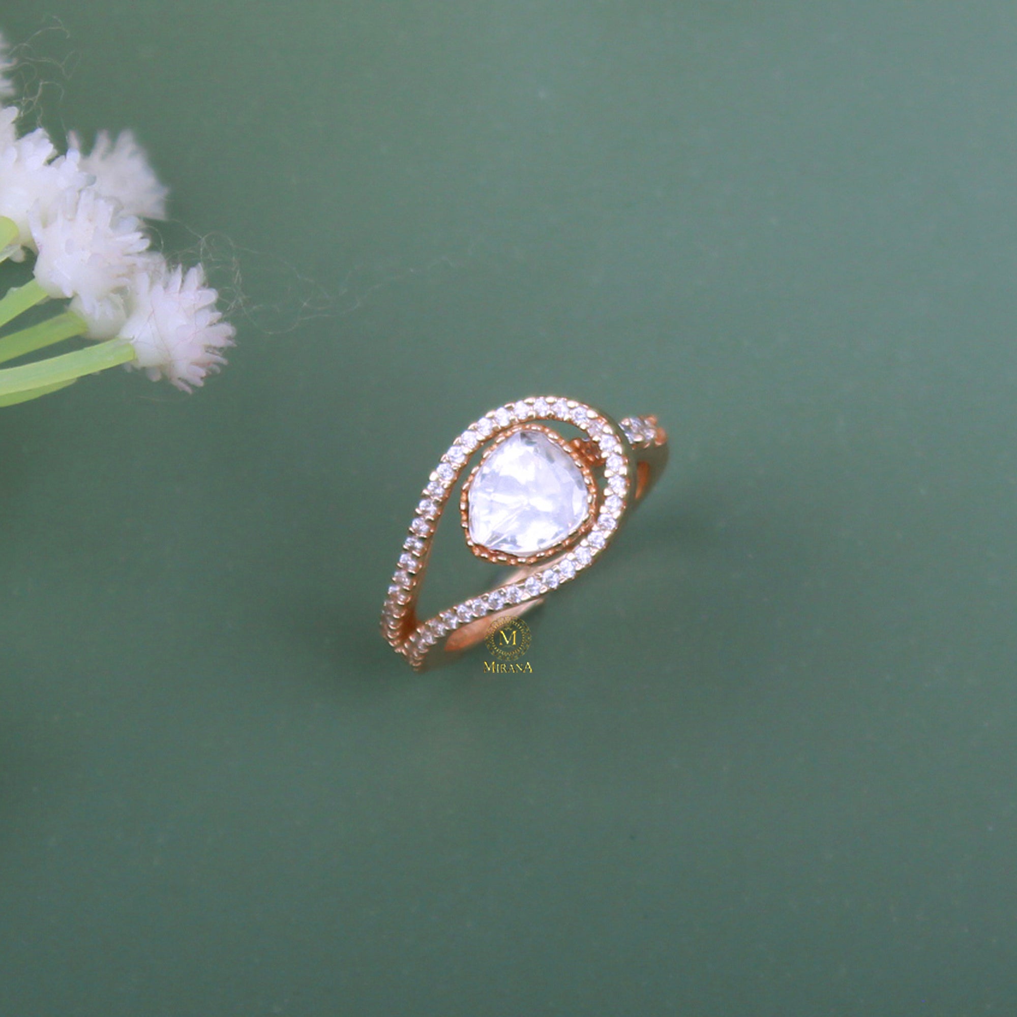 Riya Polki Designer Ring