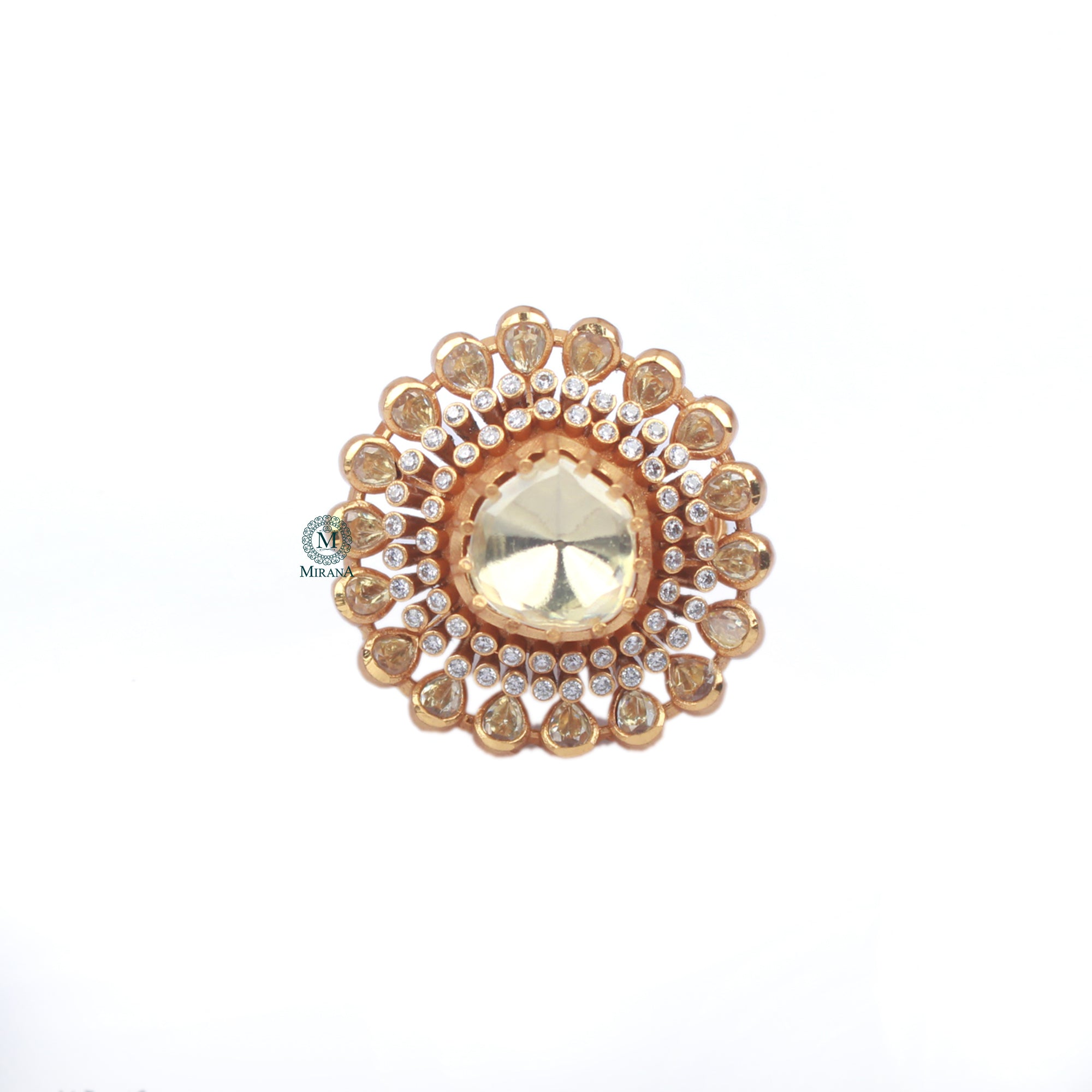 Hetal Moissanite Designer Ring