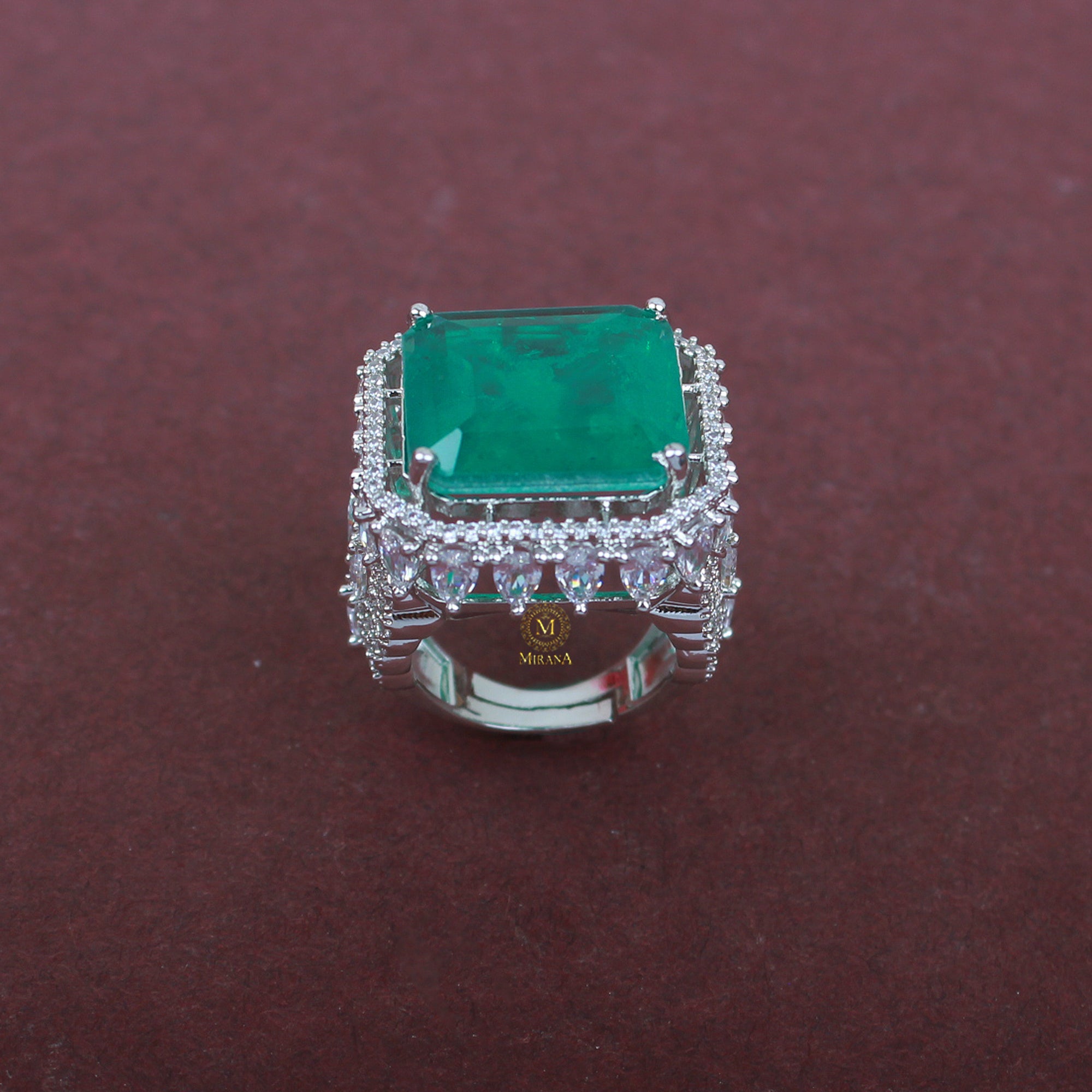 Tisha CZ Designer Ring