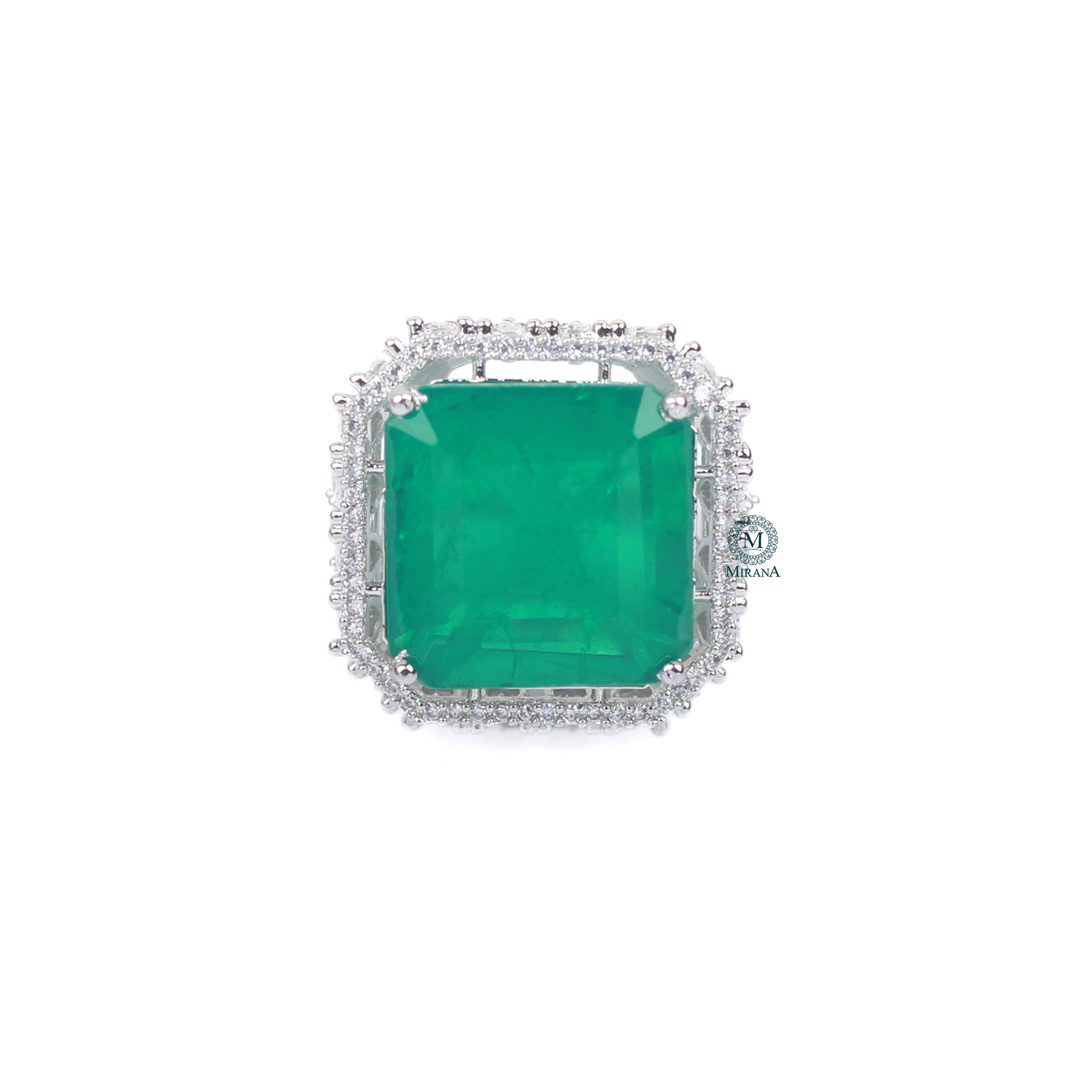 Tisha CZ Designer Ring