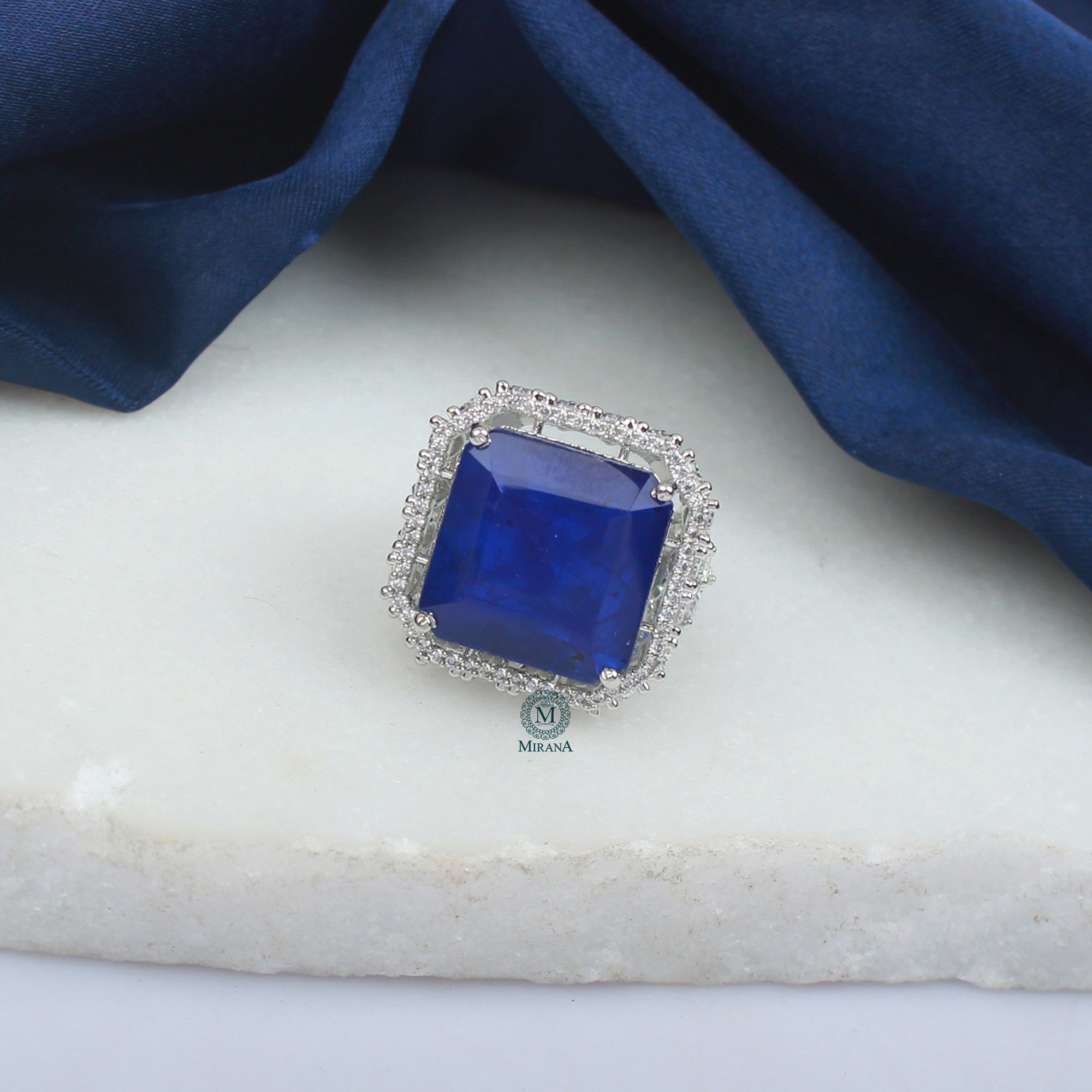 Tisha CZ Designer Ring