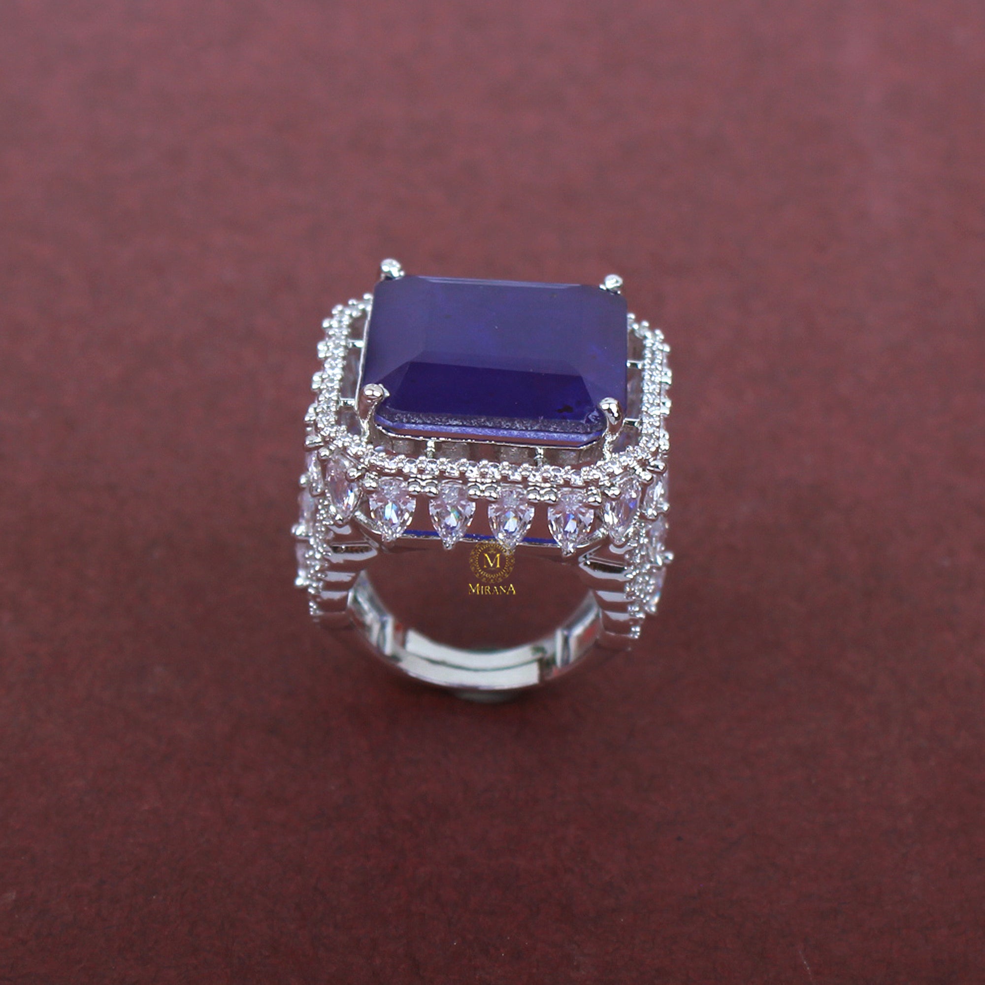 Tisha CZ Designer Ring