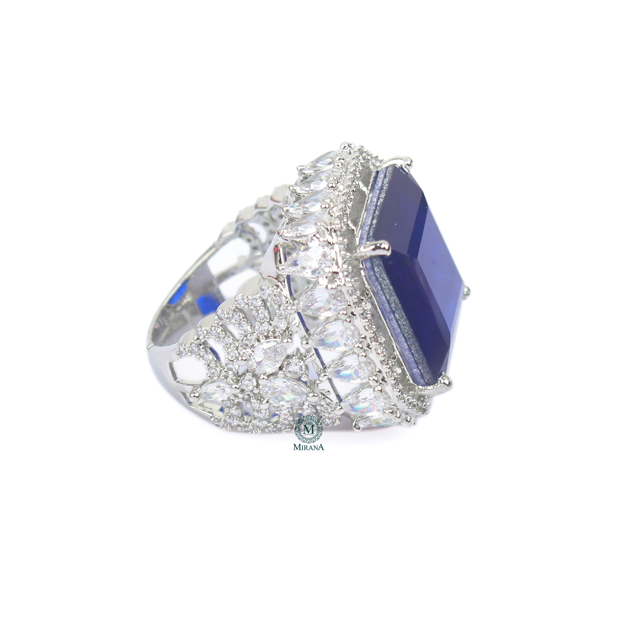 Tisha CZ Designer Ring