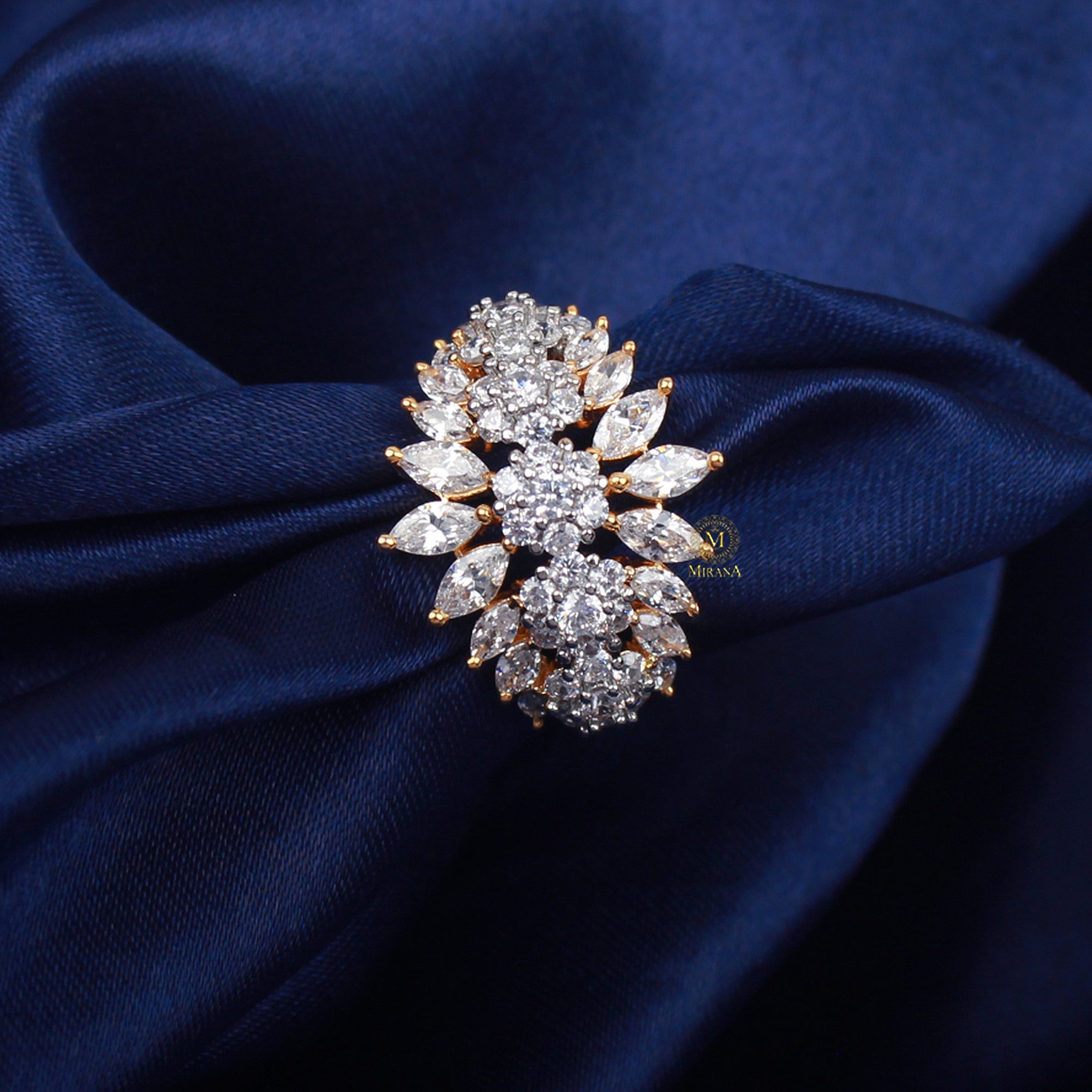 Ruhi CZ Designer Ring