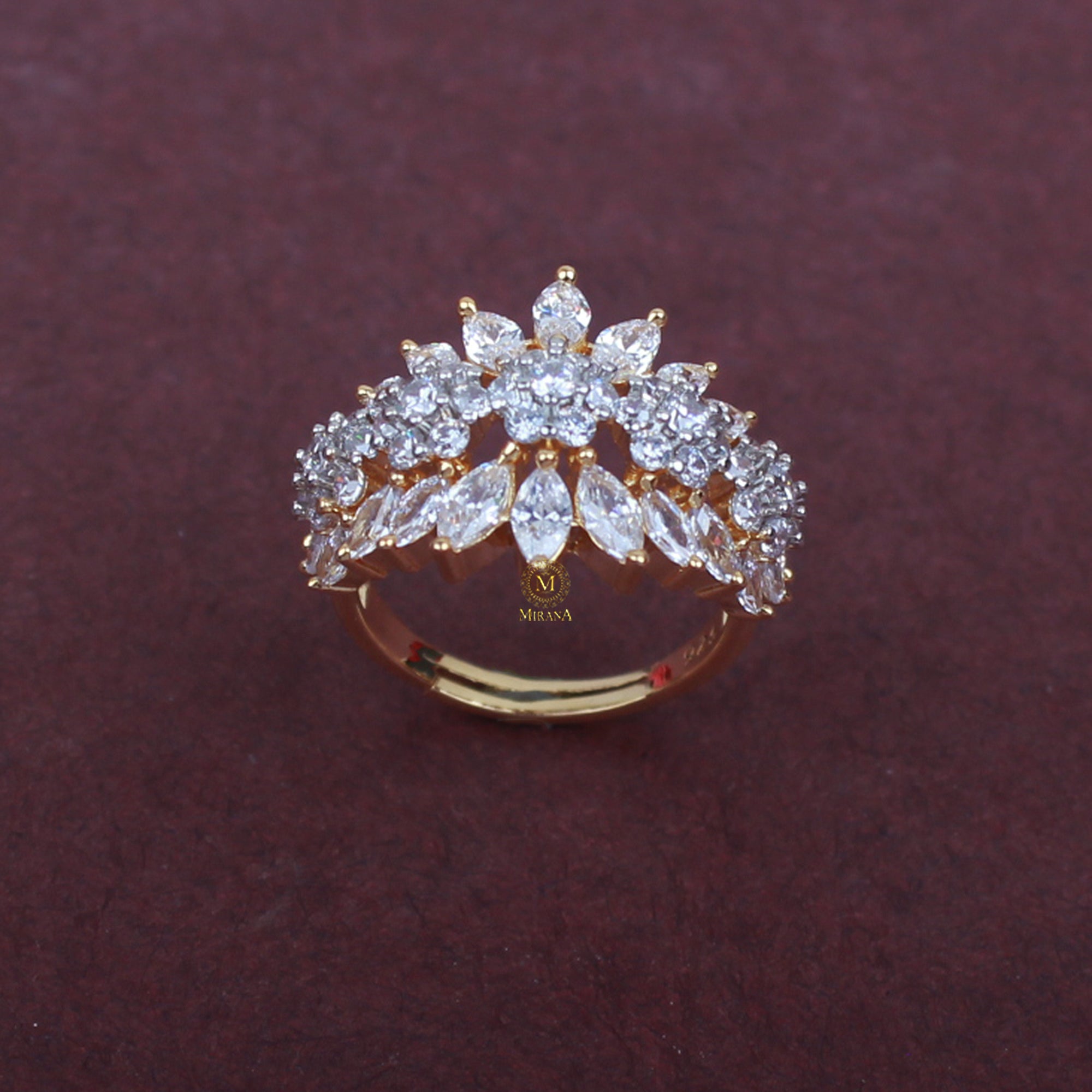 Ruhi CZ Designer Ring