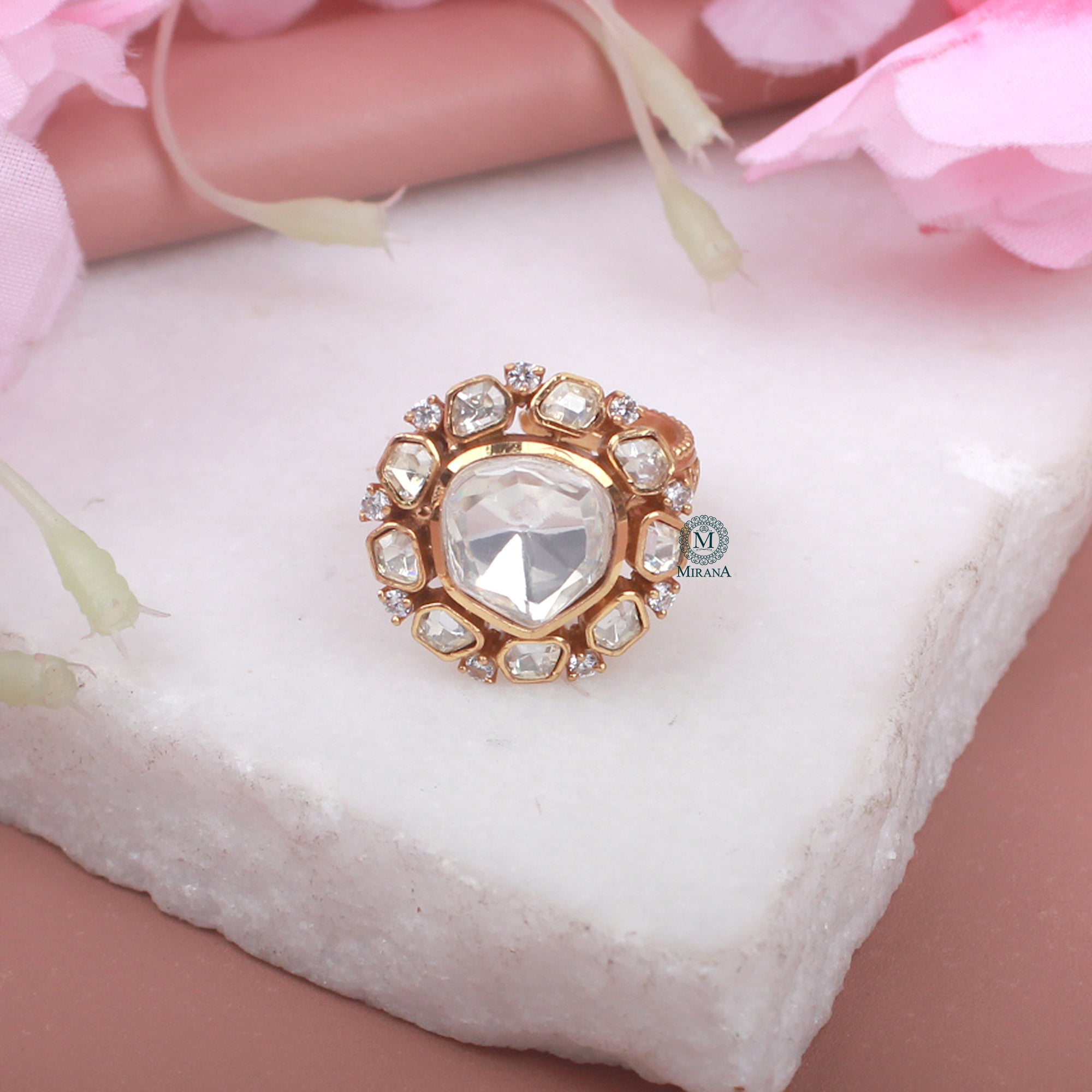Charvi Designer Moissanite Ring