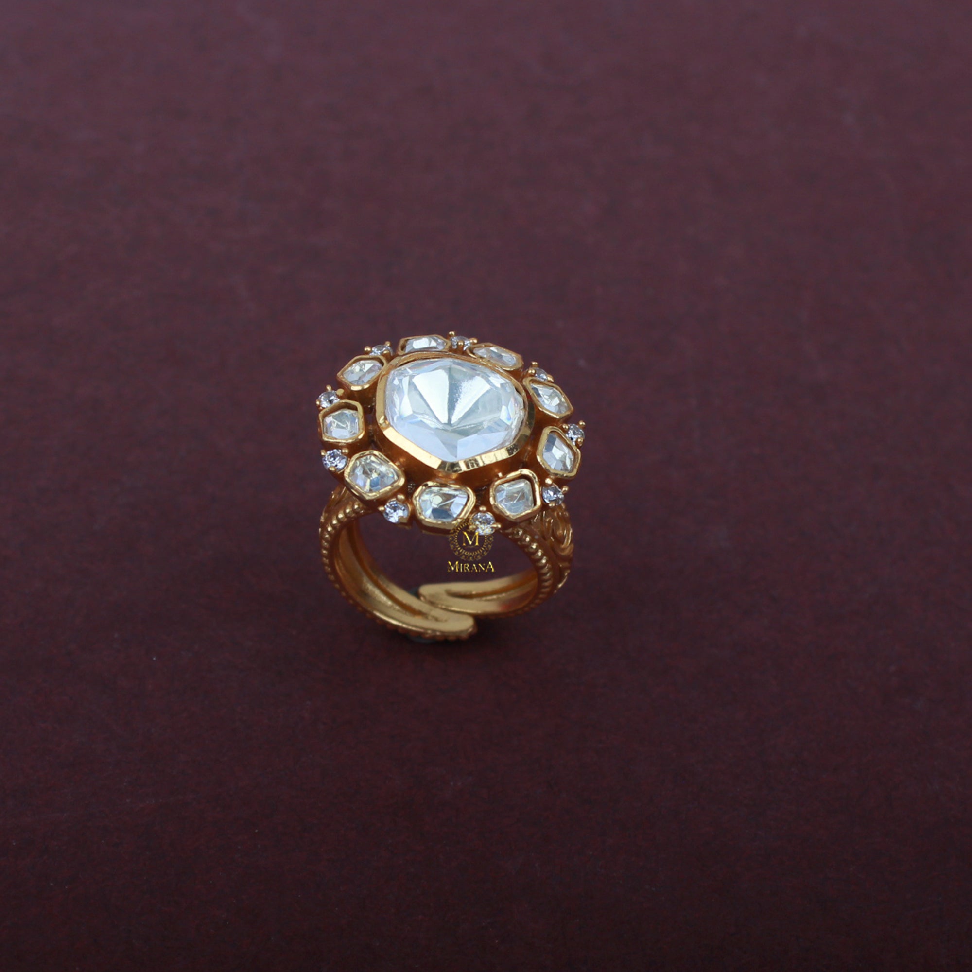 Charvi Designer Moissanite Ring