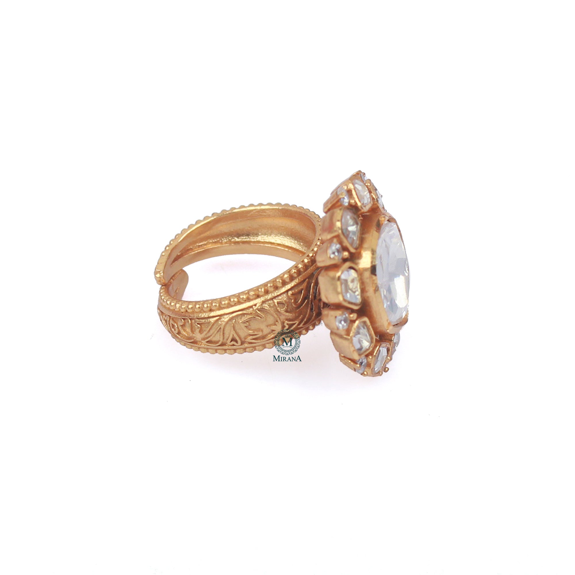 Charvi Designer Moissanite Ring