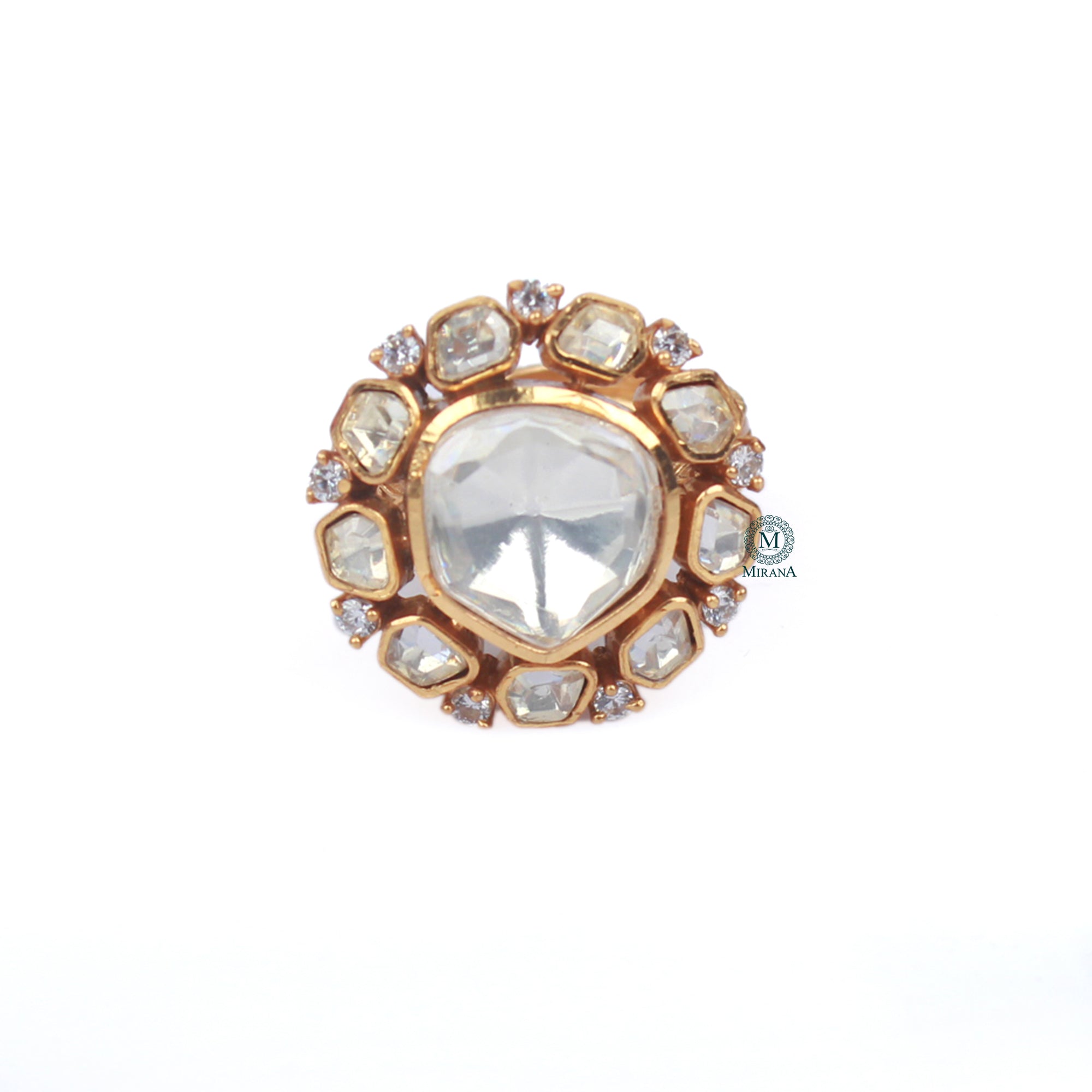 Charvi Designer Moissanite Ring