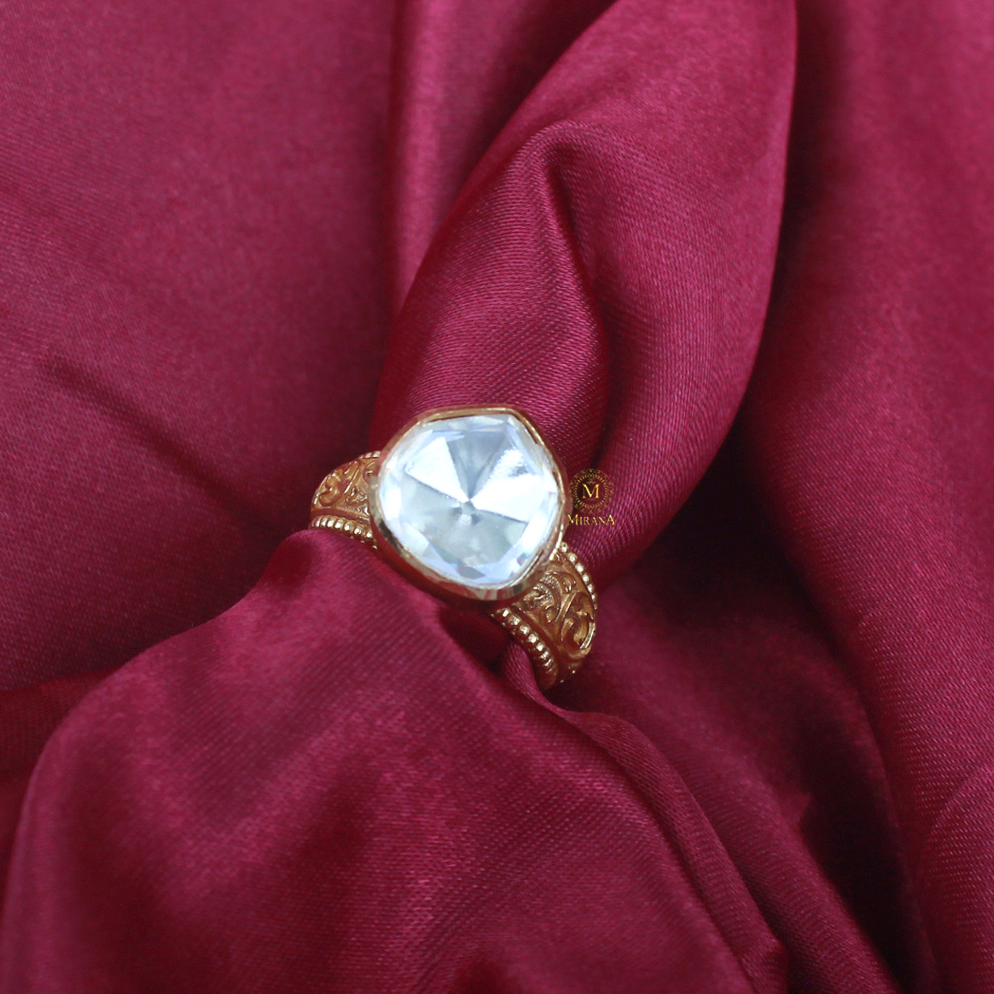 kiya Designer Moissanite Ring