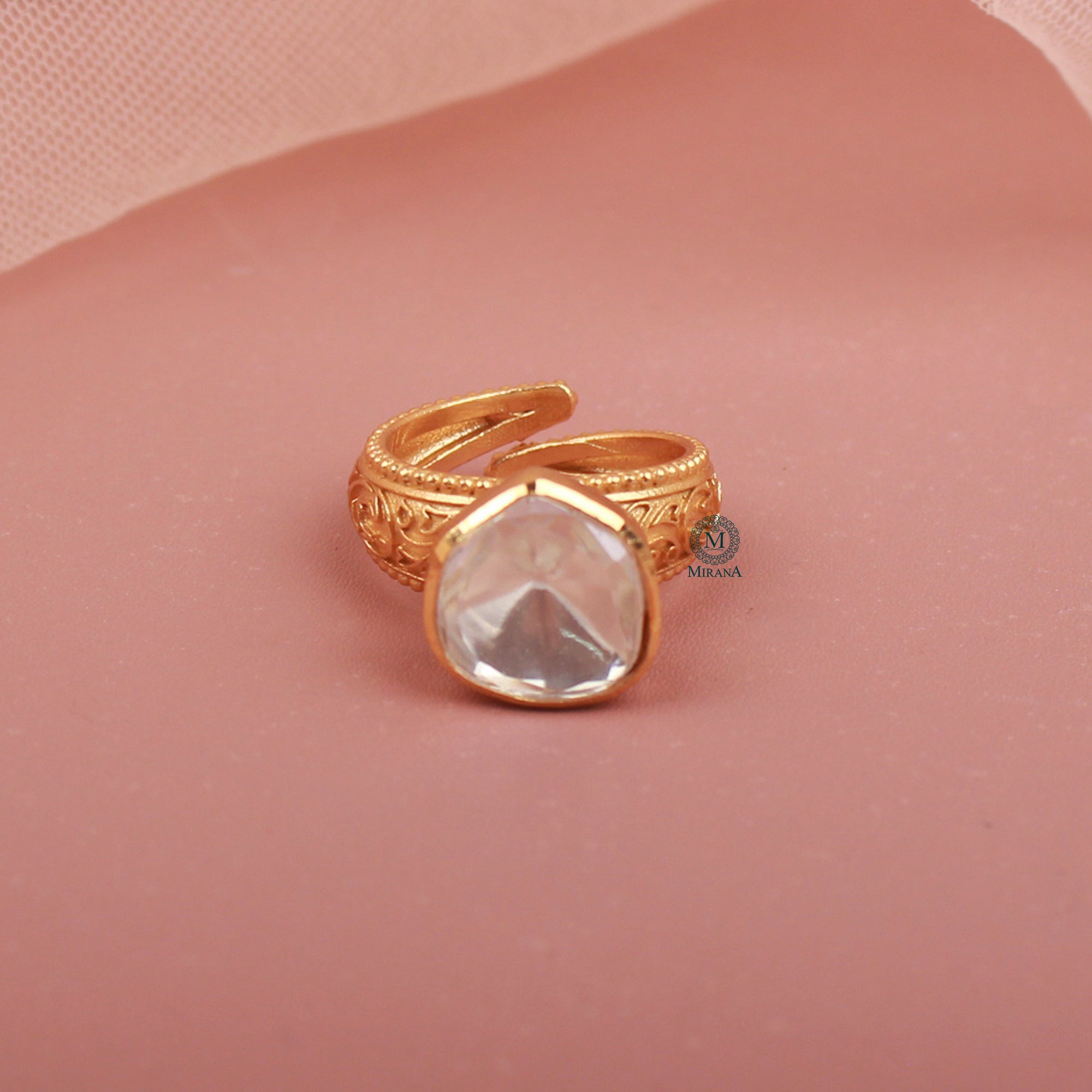 kiya Designer Moissanite Ring