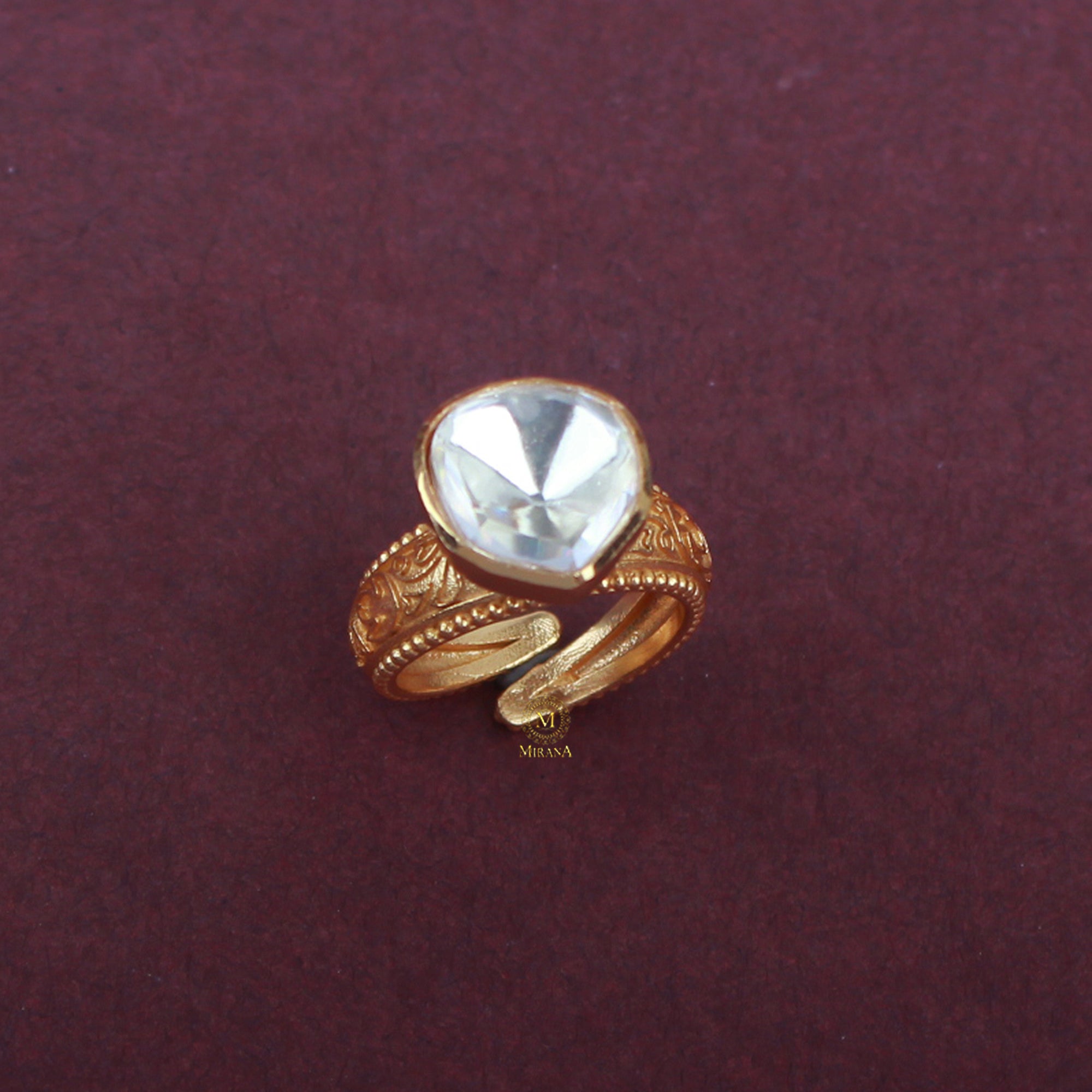 kiya Designer Moissanite Ring
