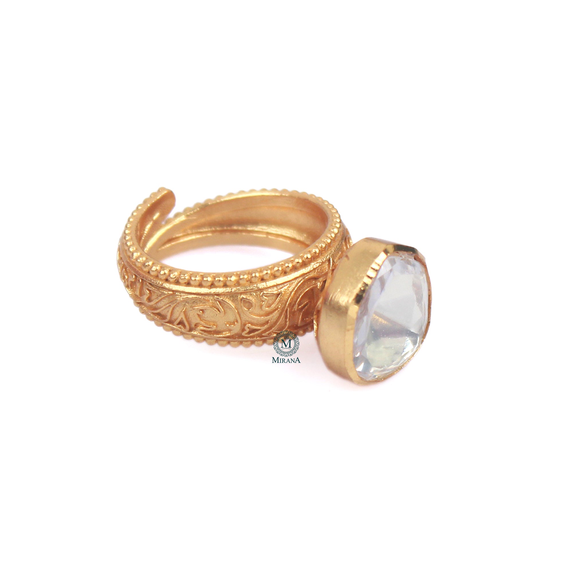 kiya Designer Moissanite Ring