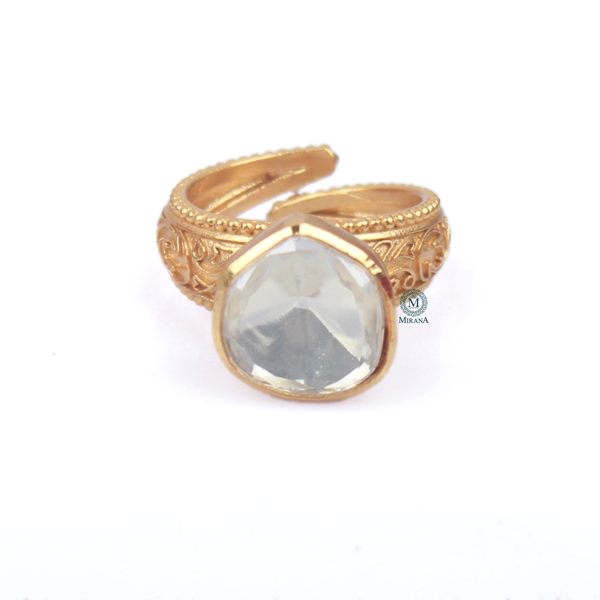 kiya Designer Moissanite Ring