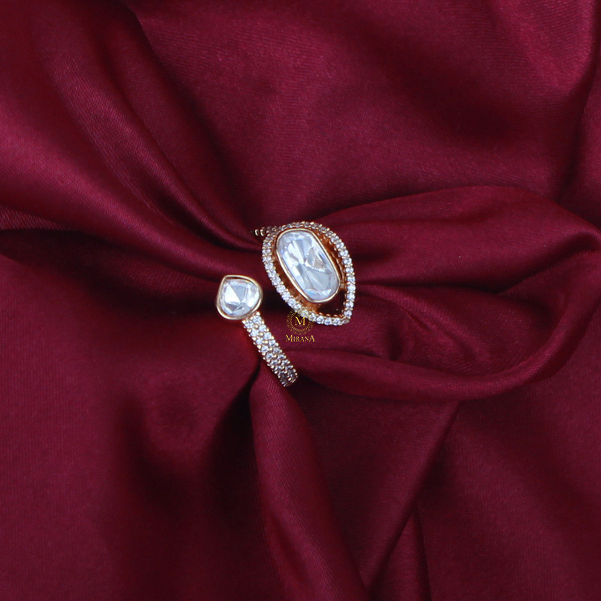 Uma Polki Designer Ring