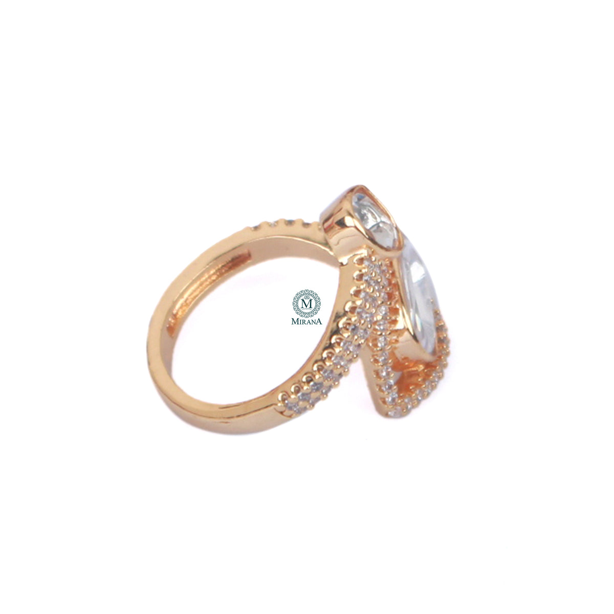 Uma Polki Designer Ring