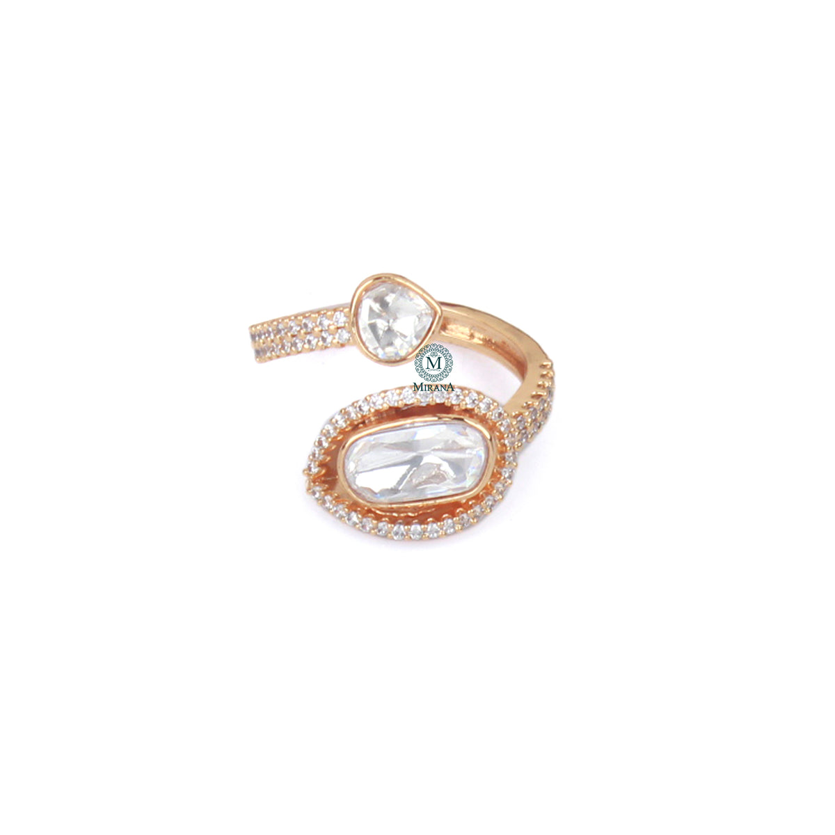 Uma Polki Designer Ring
