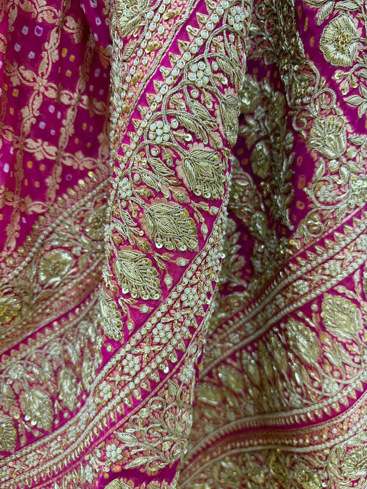 Pure Banarasi Gharchola Saree