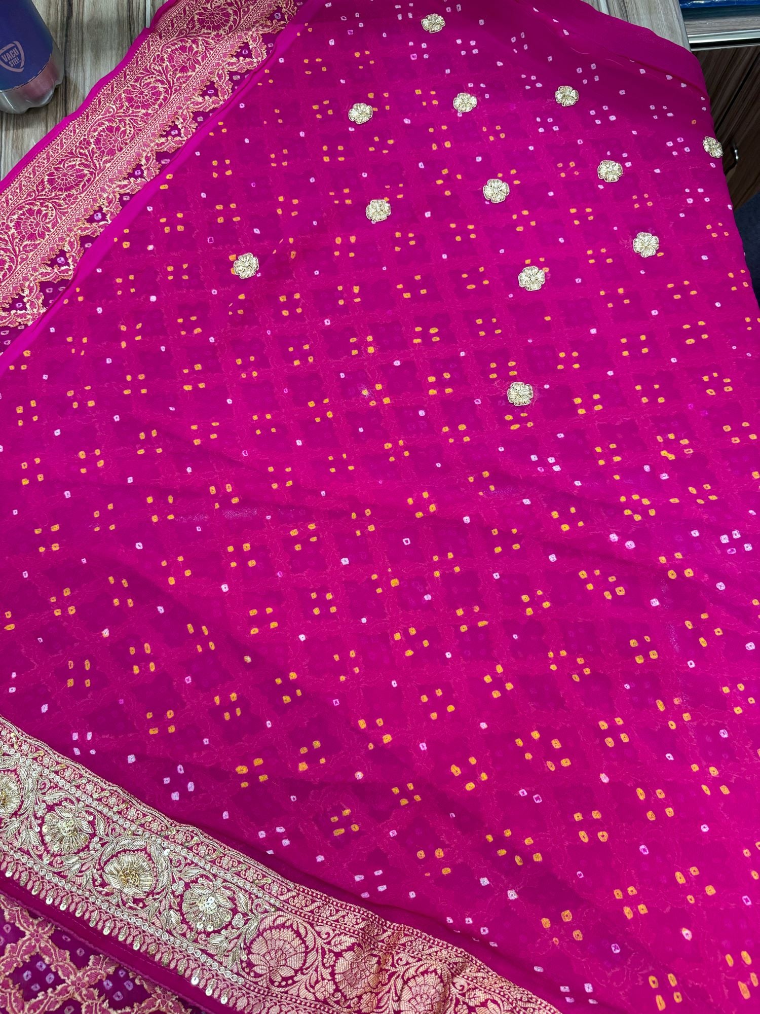 Pure Banarasi Gharchola Saree
