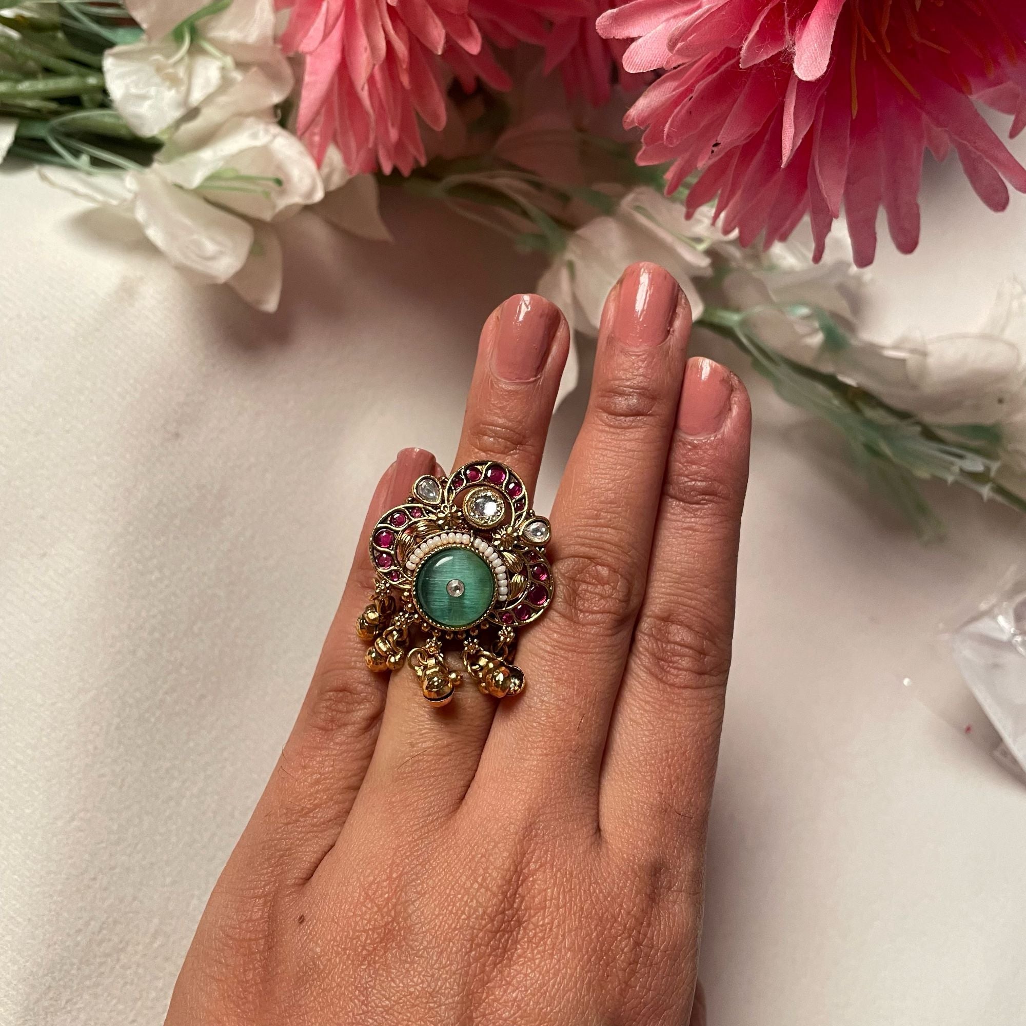 Anvita Antique Designer Ring