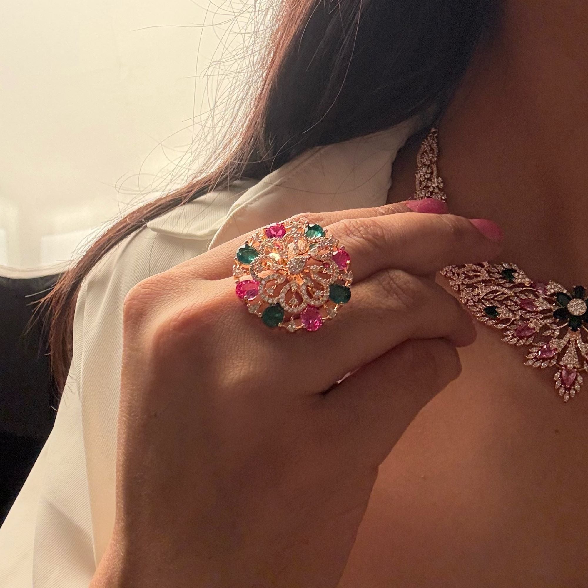 Rubina CZ Fusion Ring