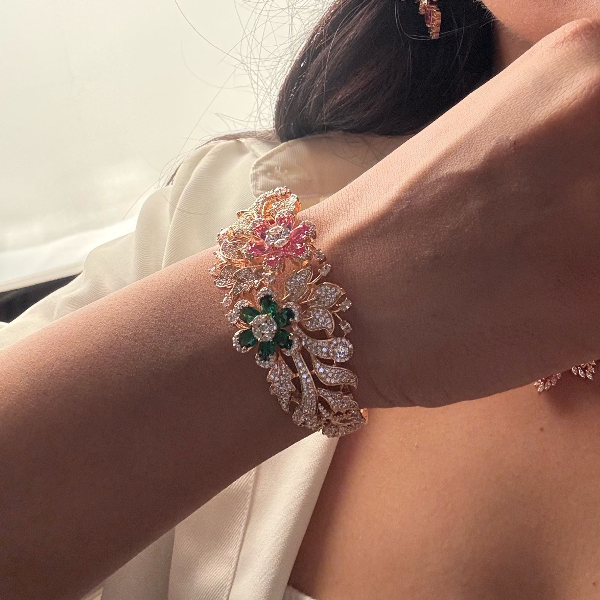 Rubina CZ Fusion Bracelet