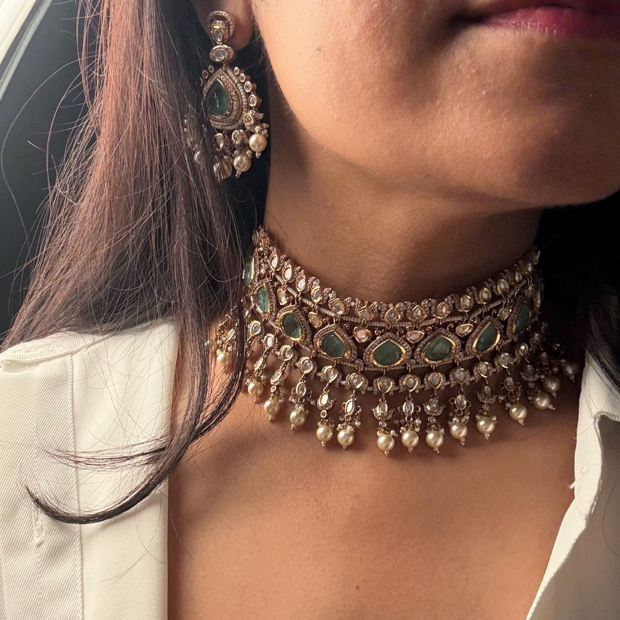 Amisi Polki Bridal Choker Set