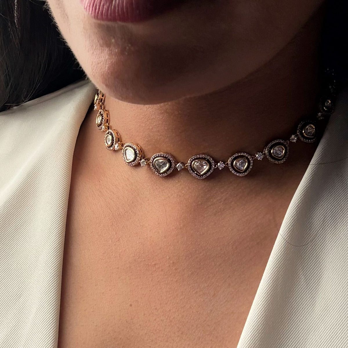 Giya Polki Necklace Set