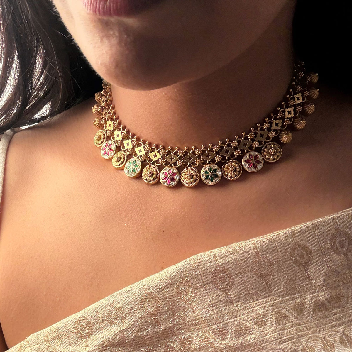 Mahira Antique Designer Necklace Set