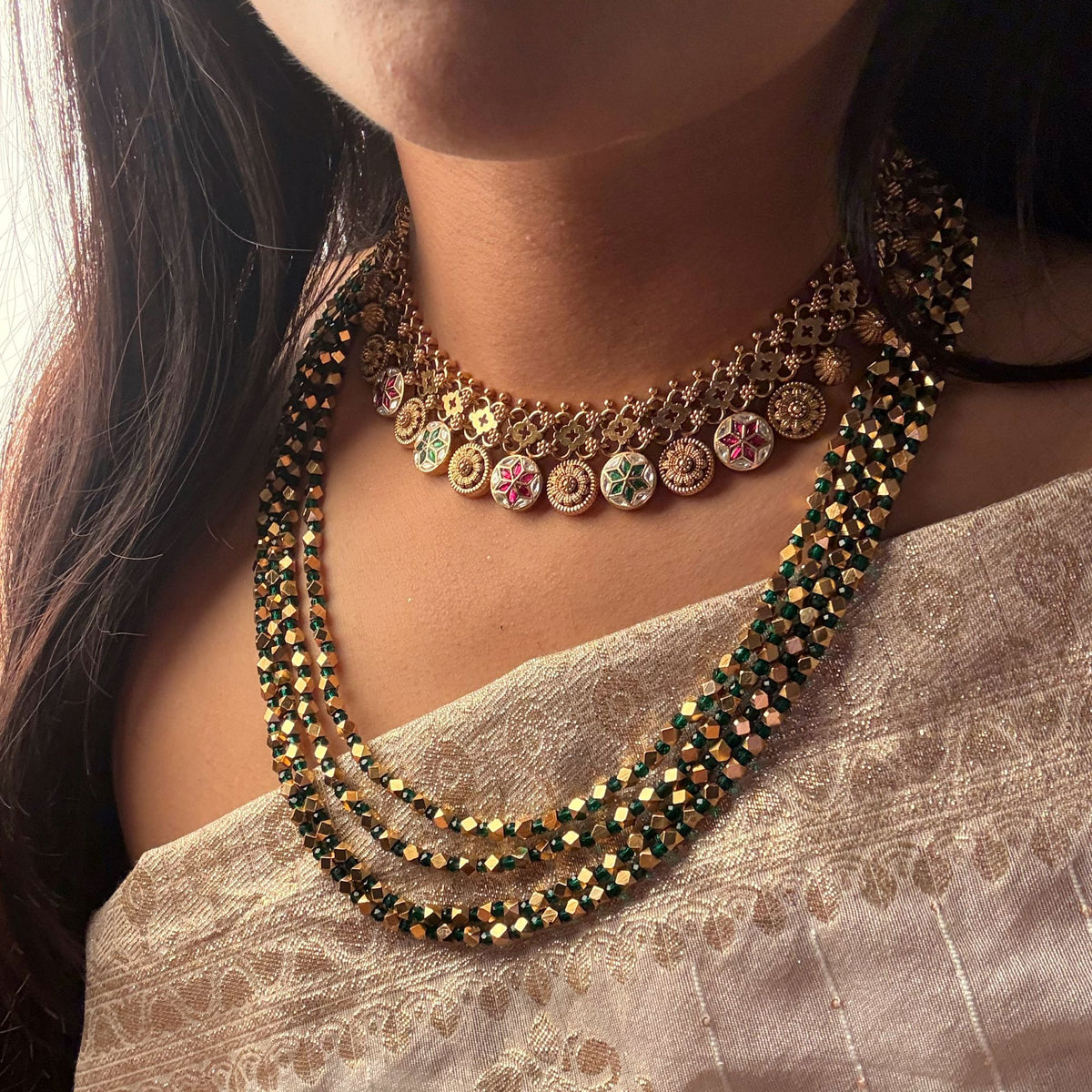 Mahira Antique Designer Combo Set