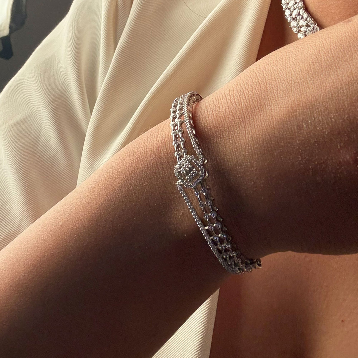 Jane CZ Designer Bracelet