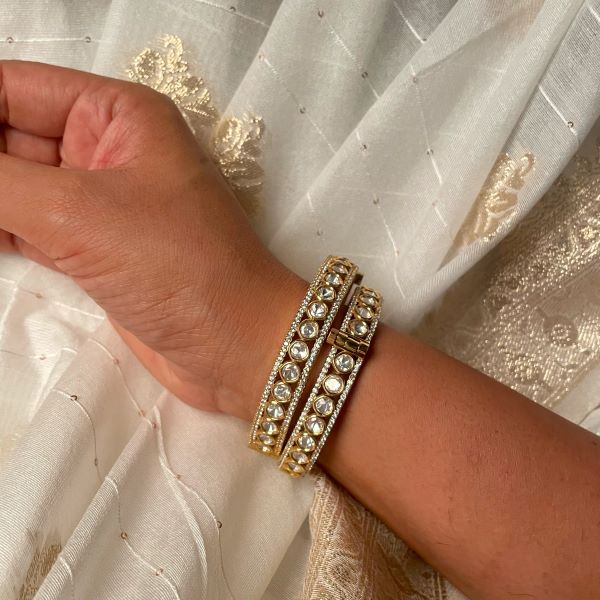 Avni Polki Designer Bangles