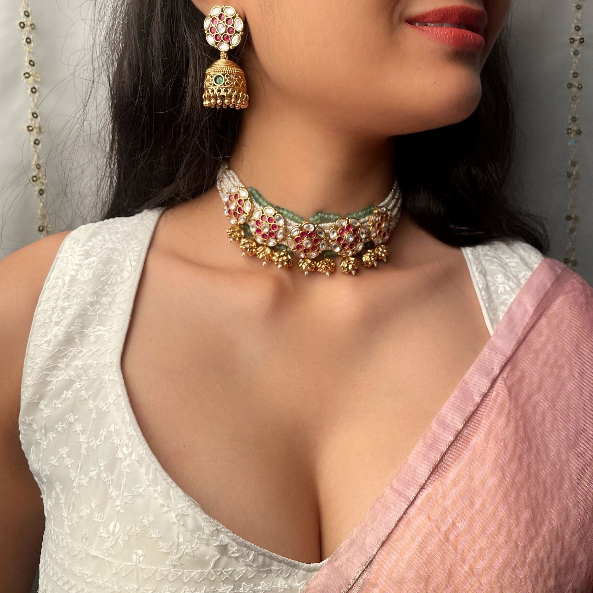 Heena Antique Designer Choker Set