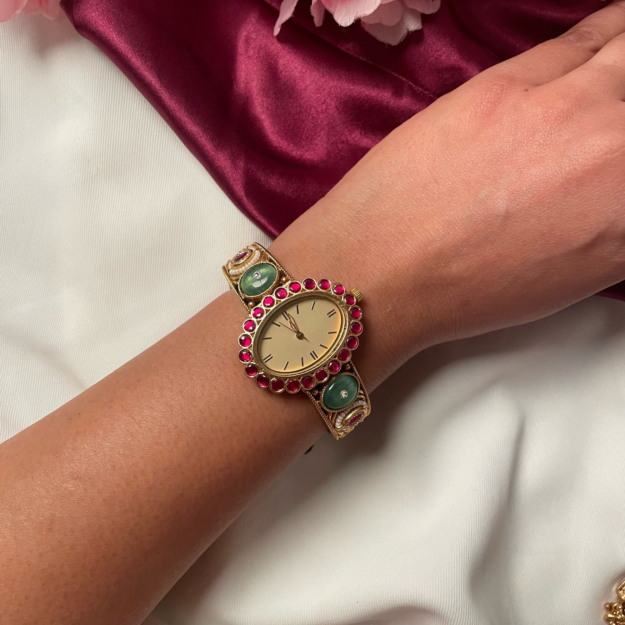 Yaanika Antique Designer Watch Bracelet