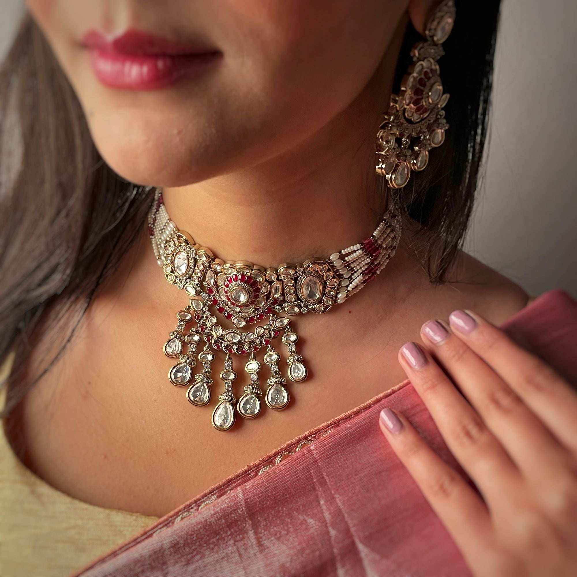 Noori Polki Choker Set