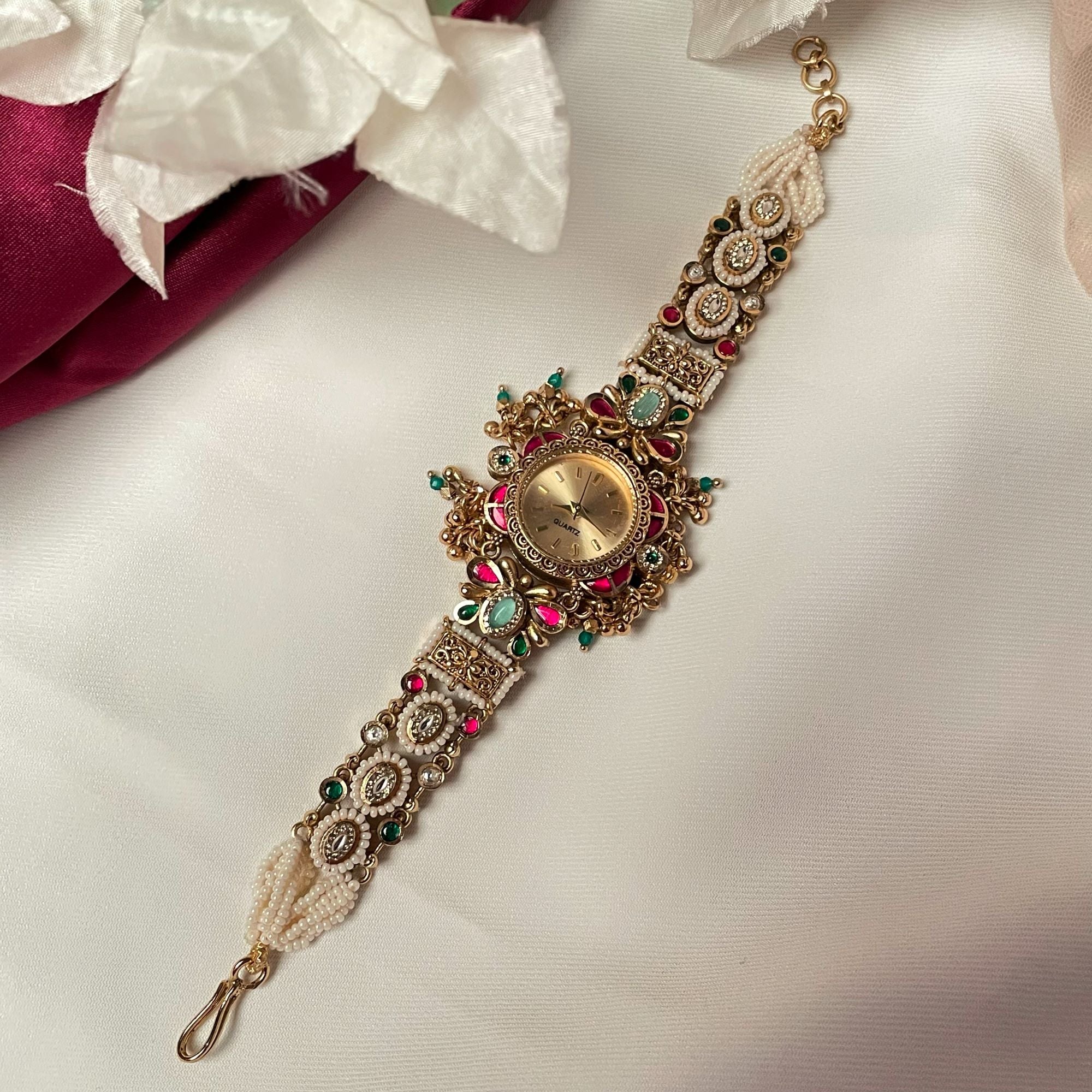 Dhara Antique Designer Watch Bracelet