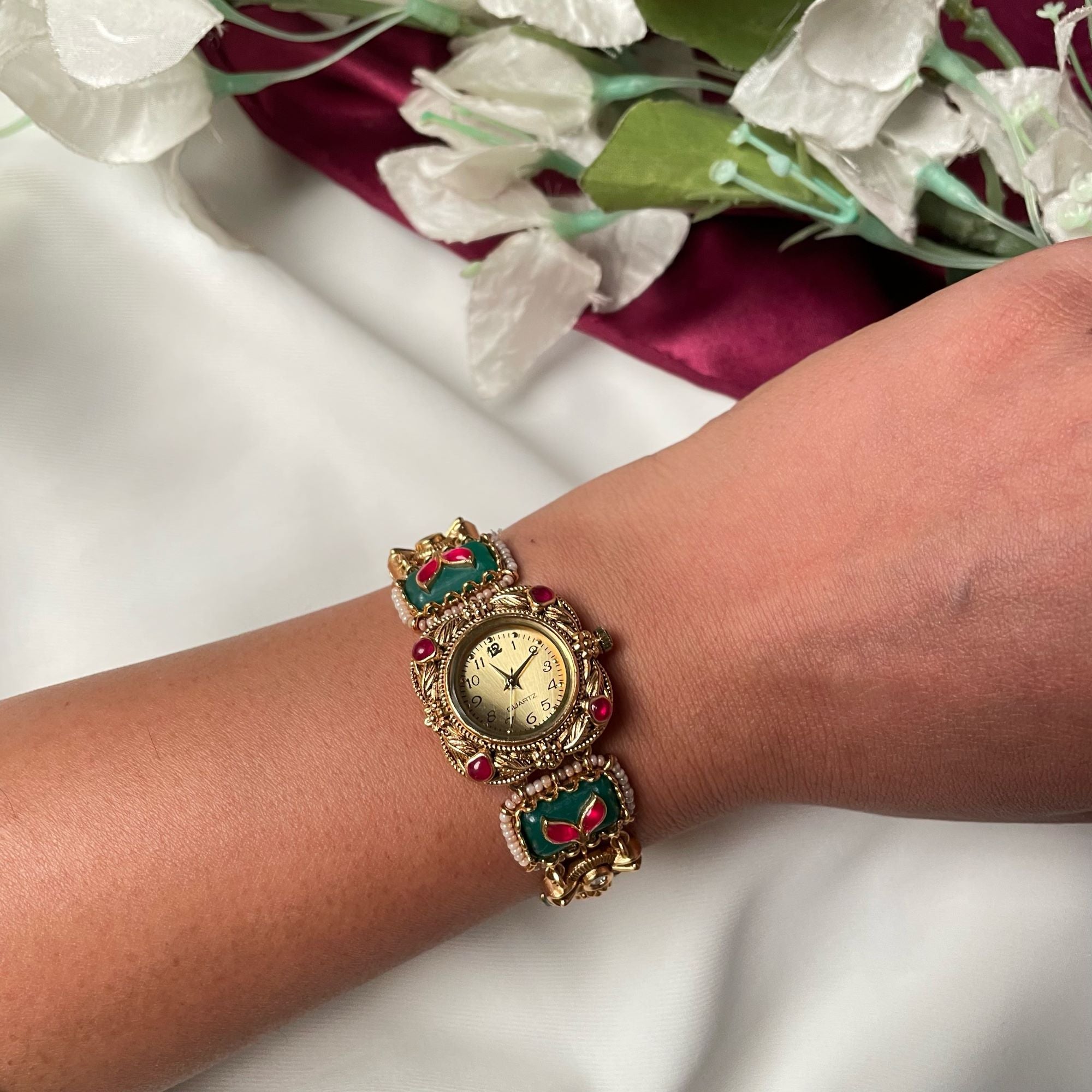 Ritika Antique Designer Watch Bracelet