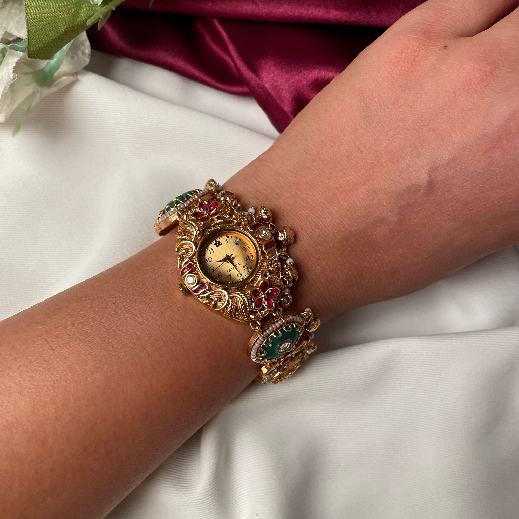 Nidhi Antique Designer Watch Bracelet