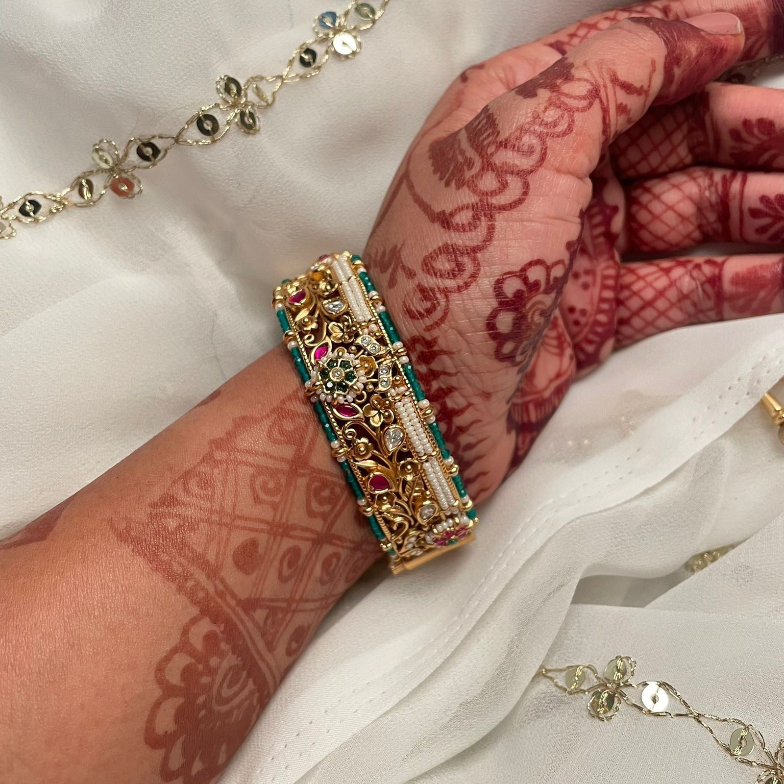 Shenu Antique Designer Bangles