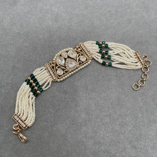 Tanishq Polki Rakhi Designer Bracelet